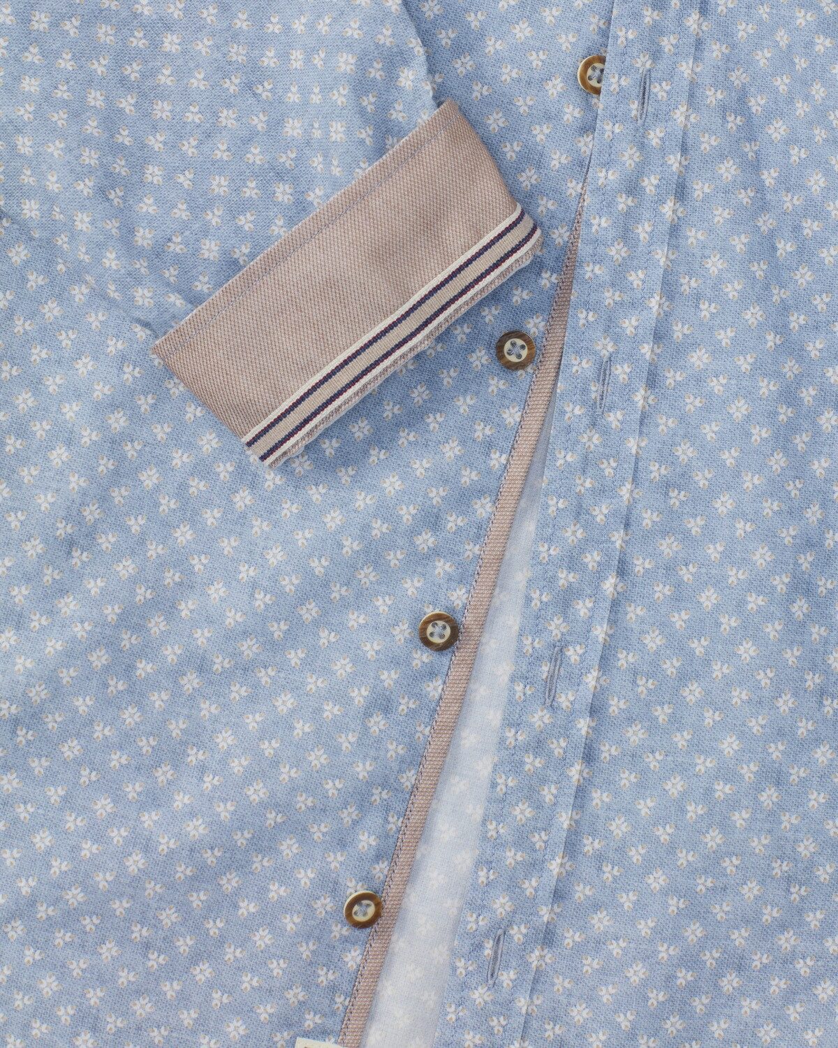 Pure Trachtenhemd Stehkragenhemd