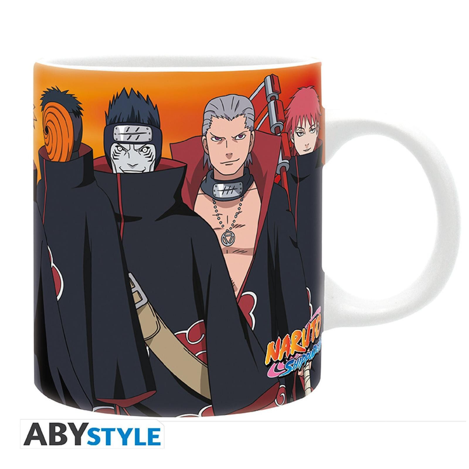 ABYstyle Tasse NARUTO SHIPPUDEN - Tasse - 320 ml - Akatsuki - subli - box