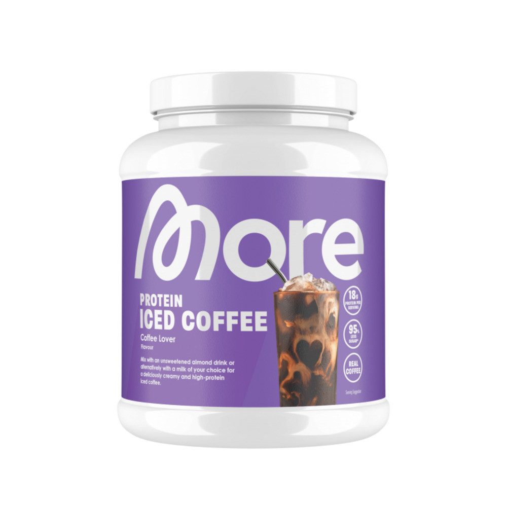 More Nutrition More Protein Iced Coffee, 500g Pulver
