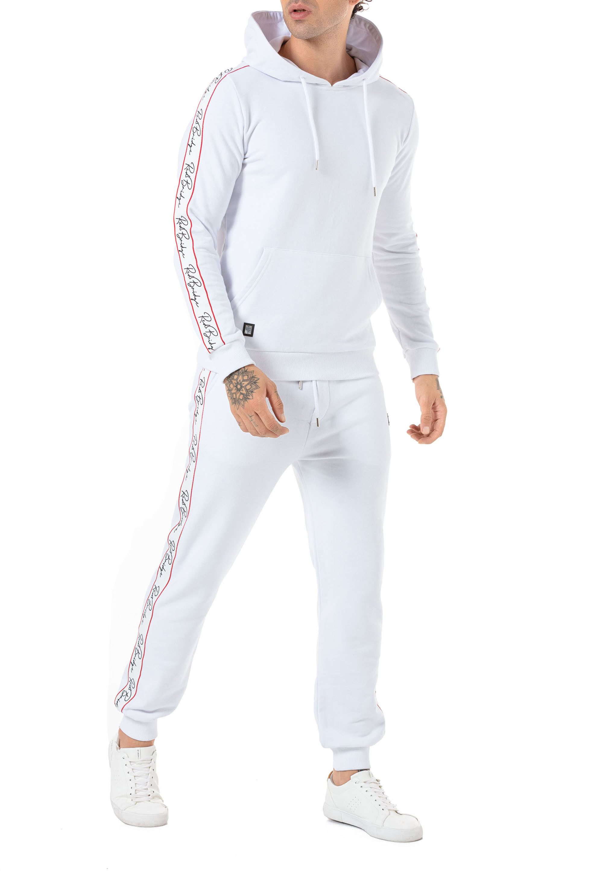 RedBridge Jogginganzug mit Logo-Tapes – Hoodie günstig online kaufen