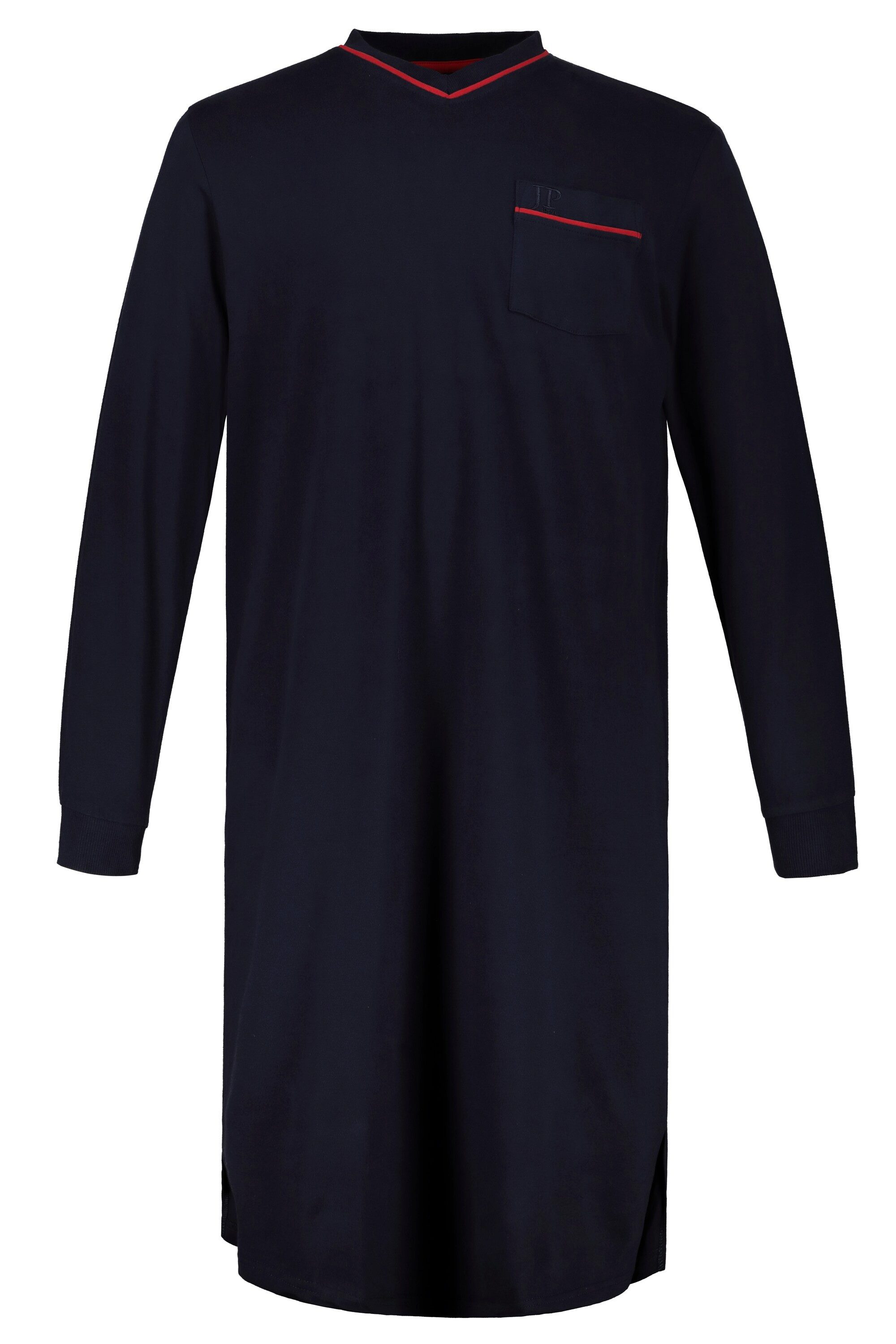 JP1880 Schlafanzug Nachthemd Homewear uni Langarm bis Gr 8XL günstig online kaufen