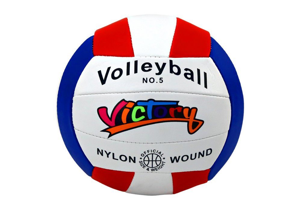 Wisam Lernspielzeug Weißer Volleyballball, Größe 5, bunt