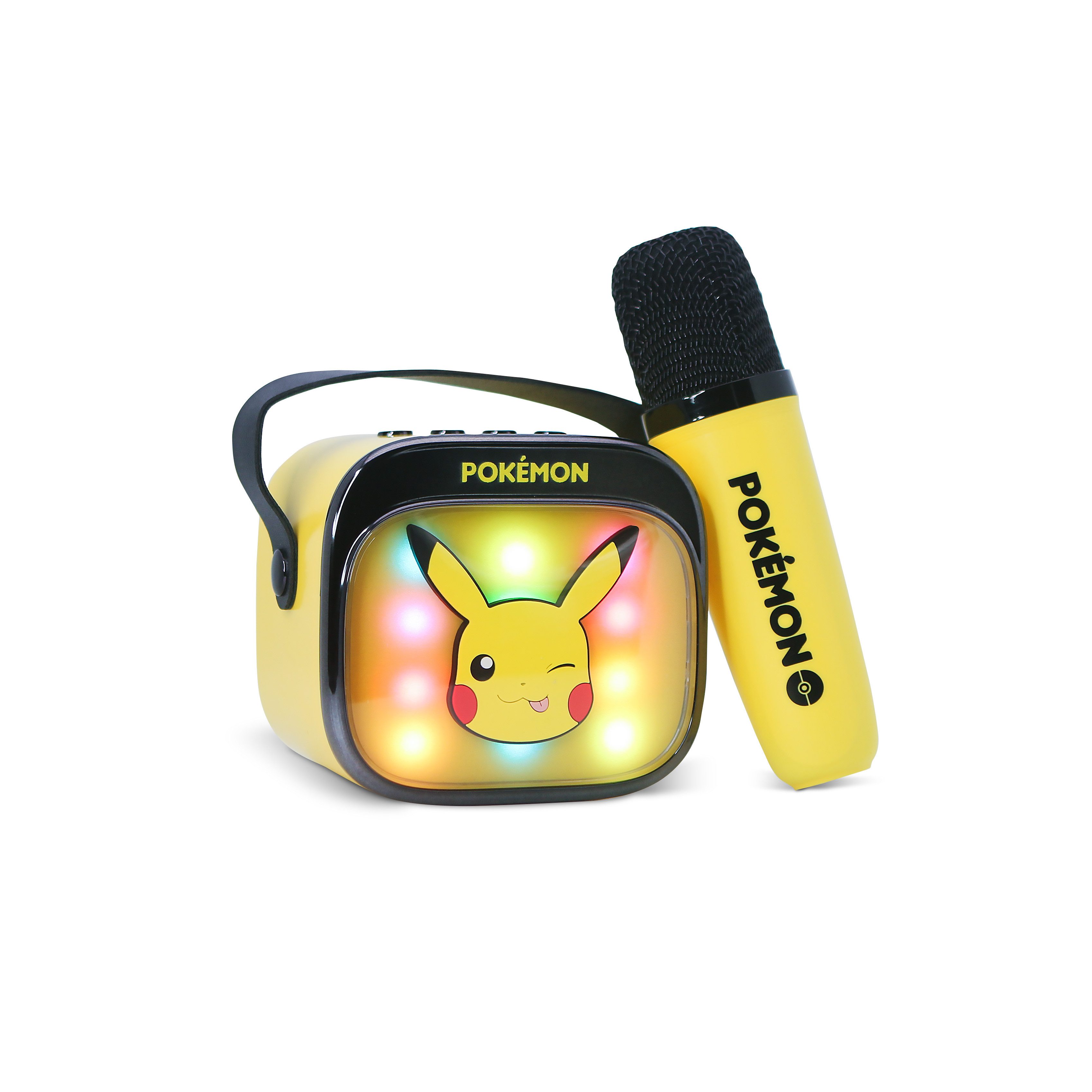 OTL Pokémon Pikachu PopSing Karaoke-Maschine mit Mikrofon Karaoke-Maschine (5 W)