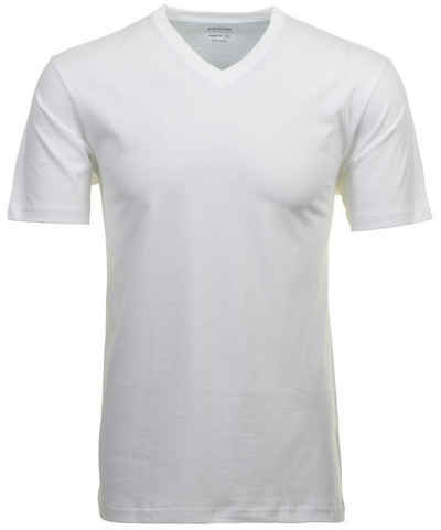 RAGMAN T-Shirt RAGMAN Doppelpack - 2 T-Shirts mit V-Ausschnitt