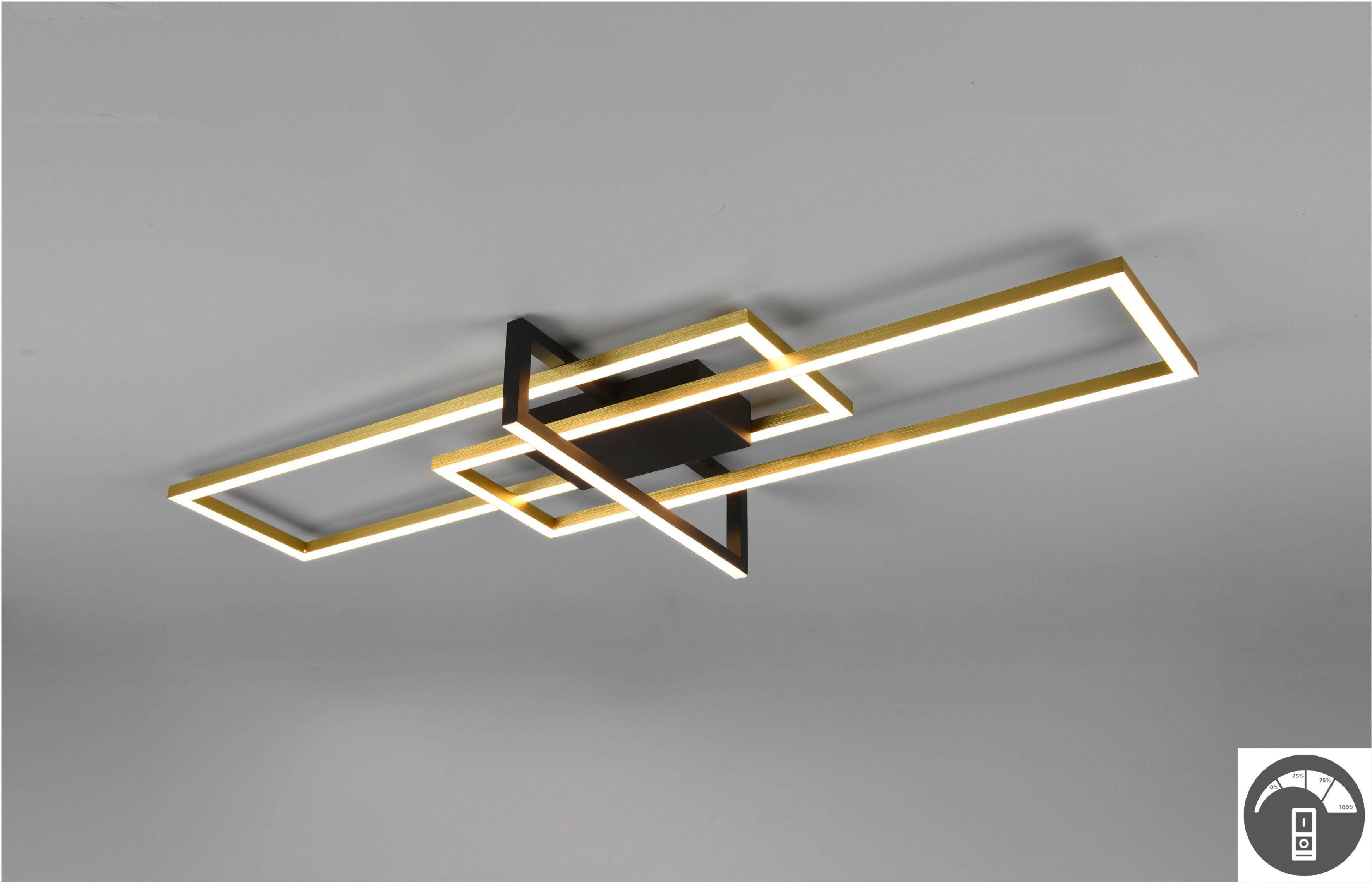 my home LED Deckenleuchte Alica, mehrere Helligkeitsstufen, LED fest integr günstig online kaufen