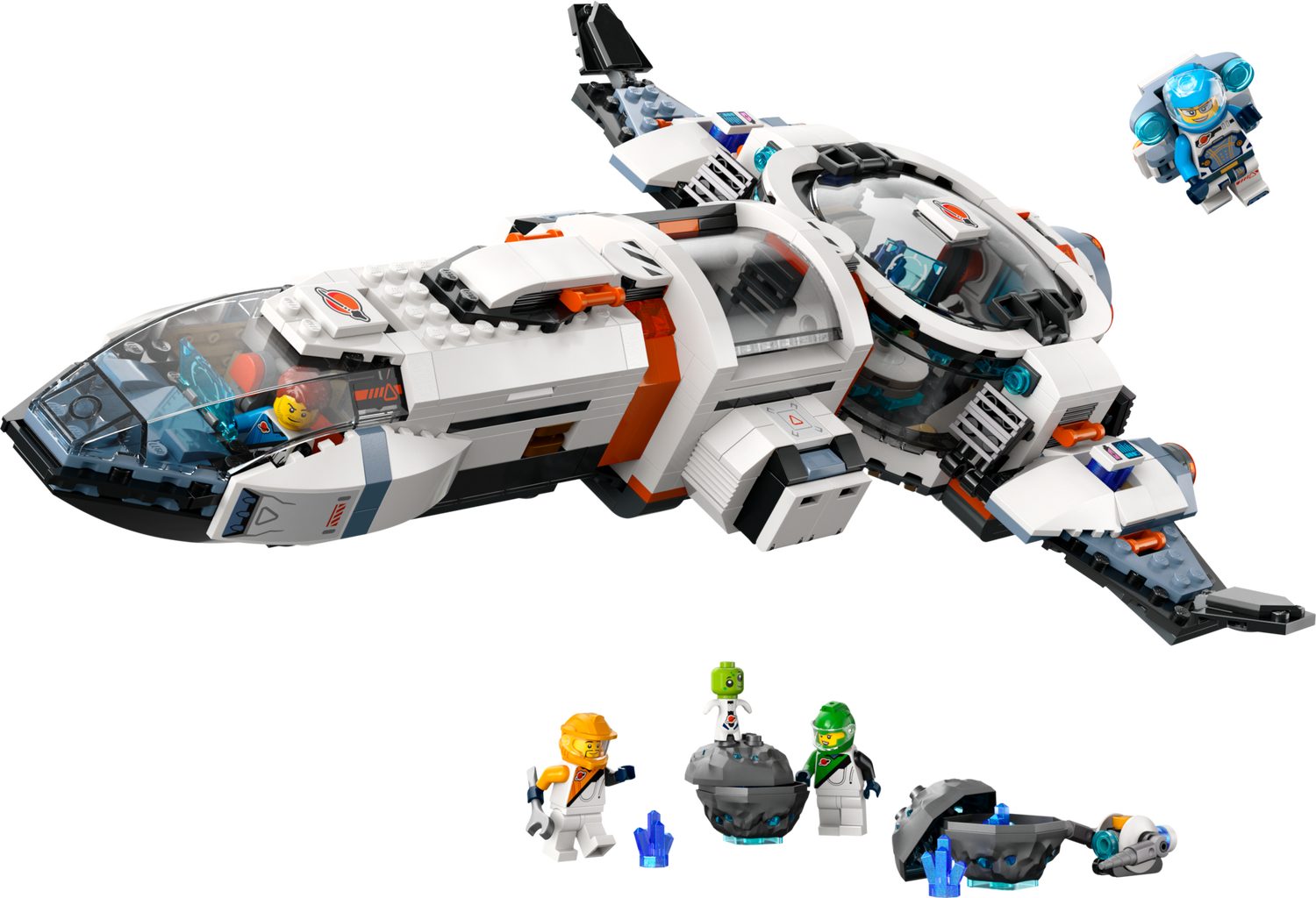 LEGO® City 60446 Galaxie Raumschiff Spielbausteine, (Set, 717 St., Set) günstig online kaufen