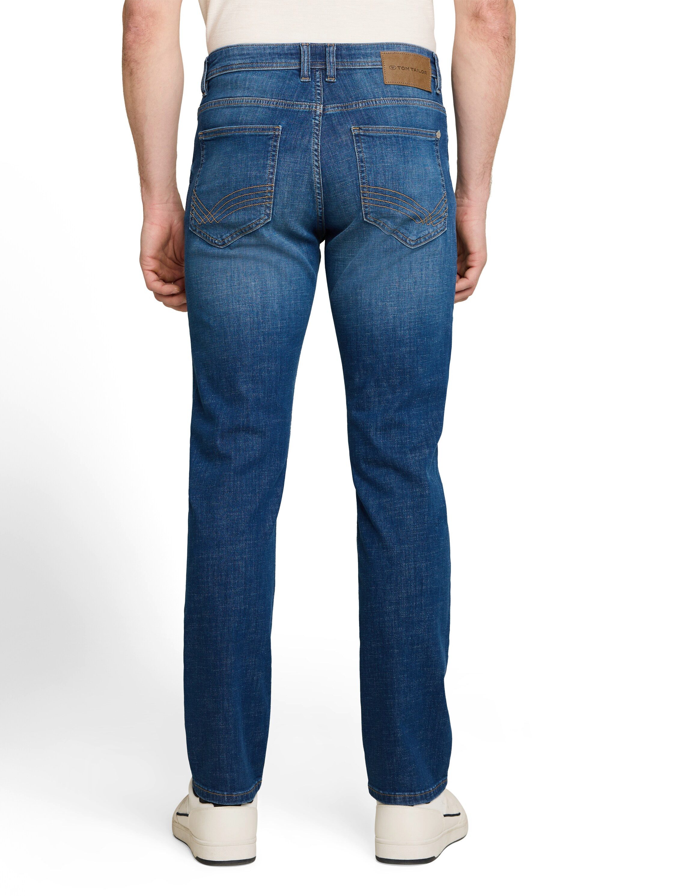 TOM TAILOR 5-Pocket-Jeans Style JOSH Regular Fit Jeans mit Stretch
