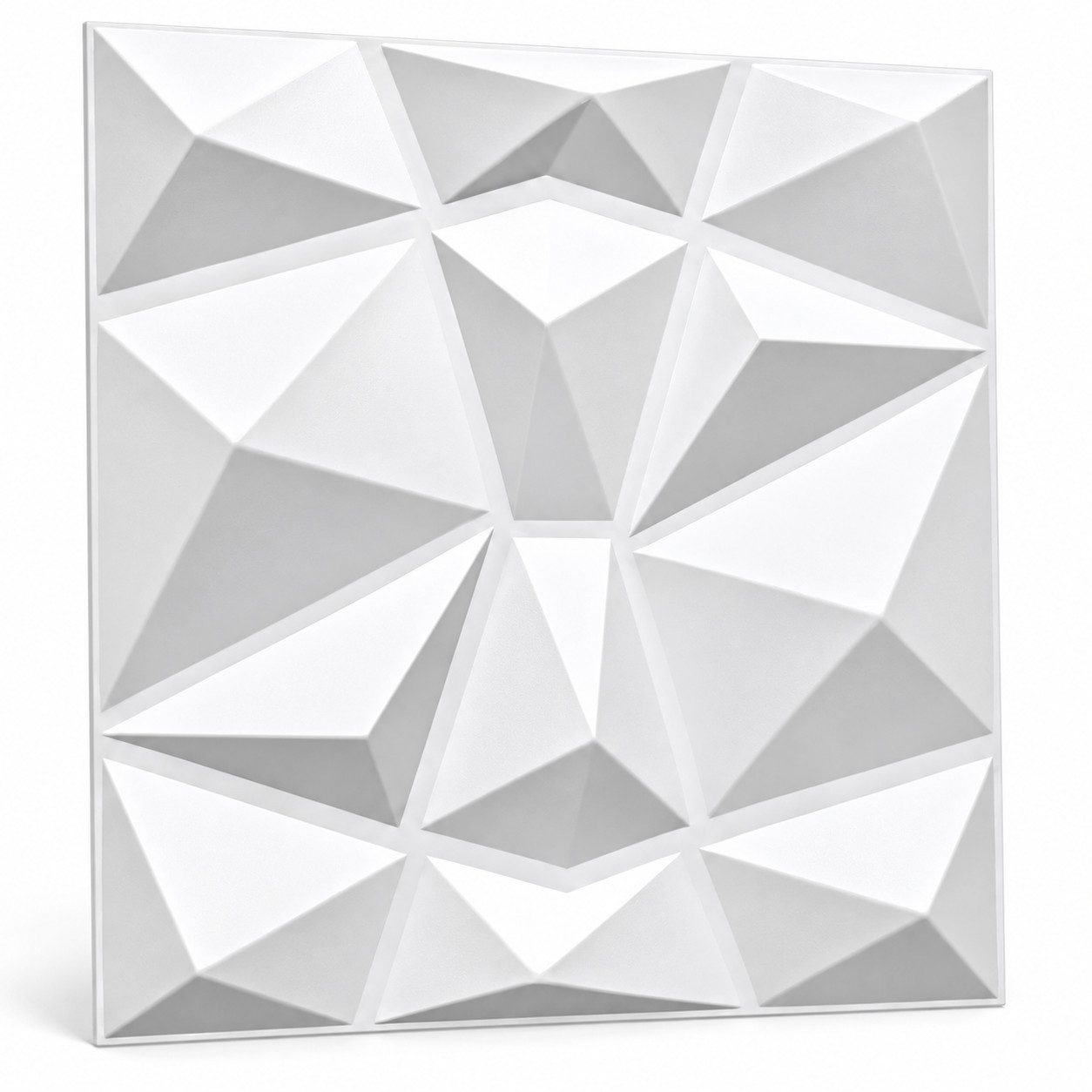 IKHEMalarka 3D Wandpaneel 3D Paneele PVC Kunststoffpaneele, BxL: 50,00x50,00 cm, 0,25 qm, (1 Stück, 3D Wandpaneele Deckenpaneele) hochwertige & harte PVC 3D Platten Wand & Decke