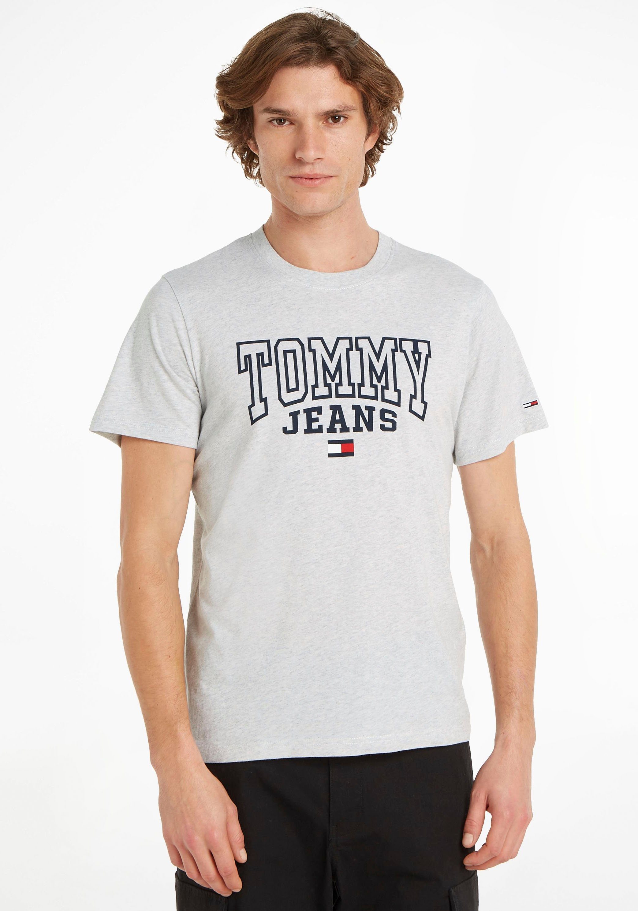 ENTRY Grey GRAPHIC RGLR TEE Jeans Silver T-Shirt TJM Heather Tommy