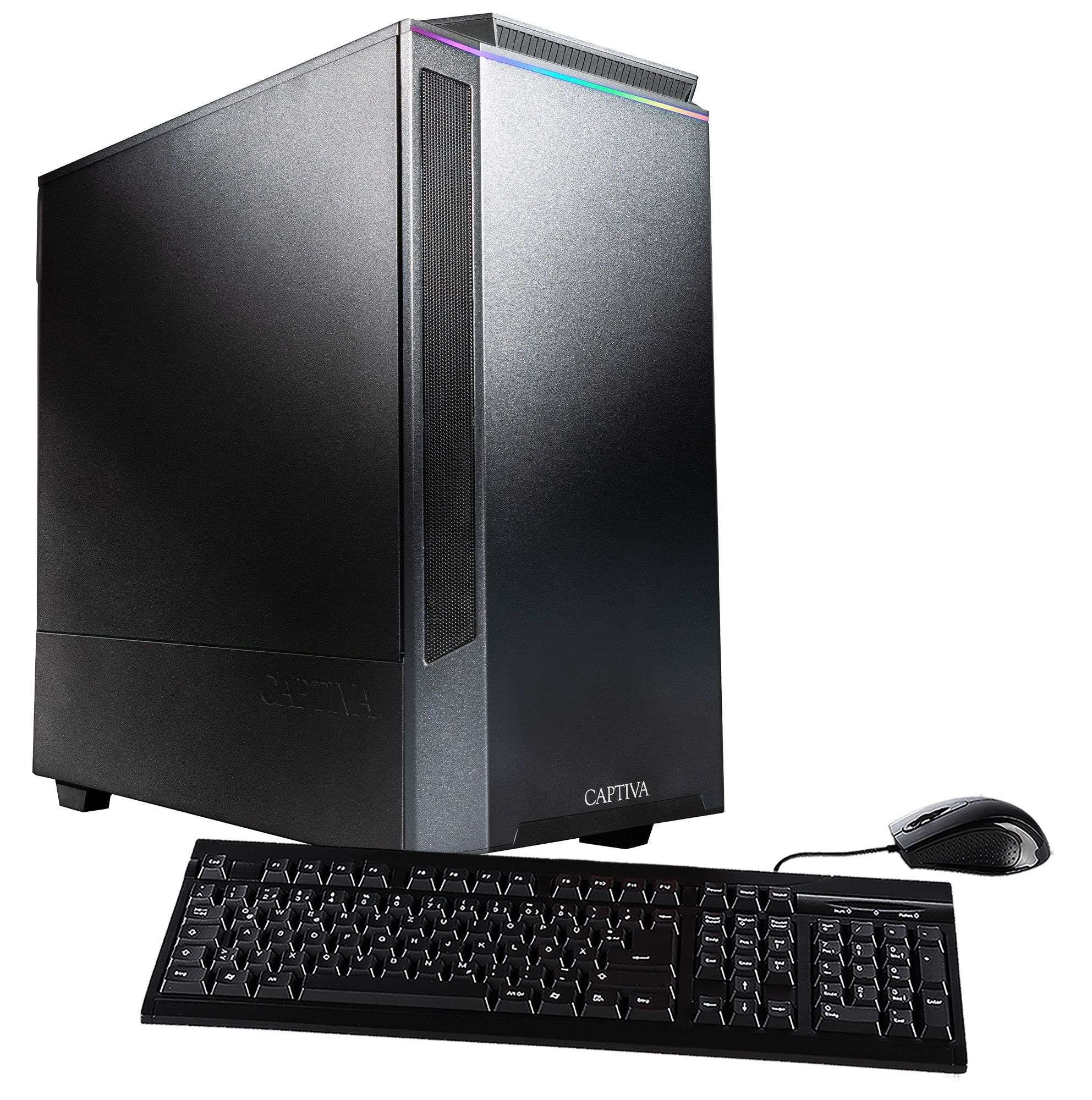 CAPTIVA Workstation I75-784 Business-PC (Intel® Core i9 13900K, -, 32 GB RAM, 1000 GB SSD, Luftkühlung)