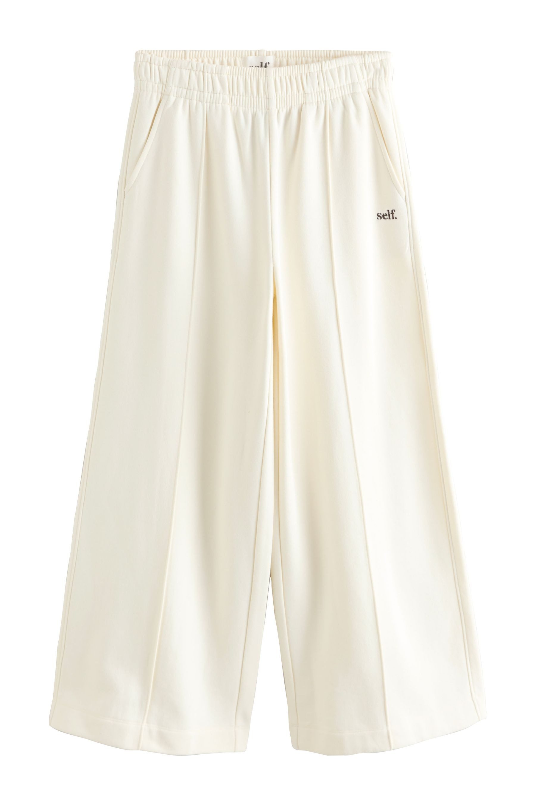 self Jogginghose Self. Sporthose mit weitem Bein (1-tlg)