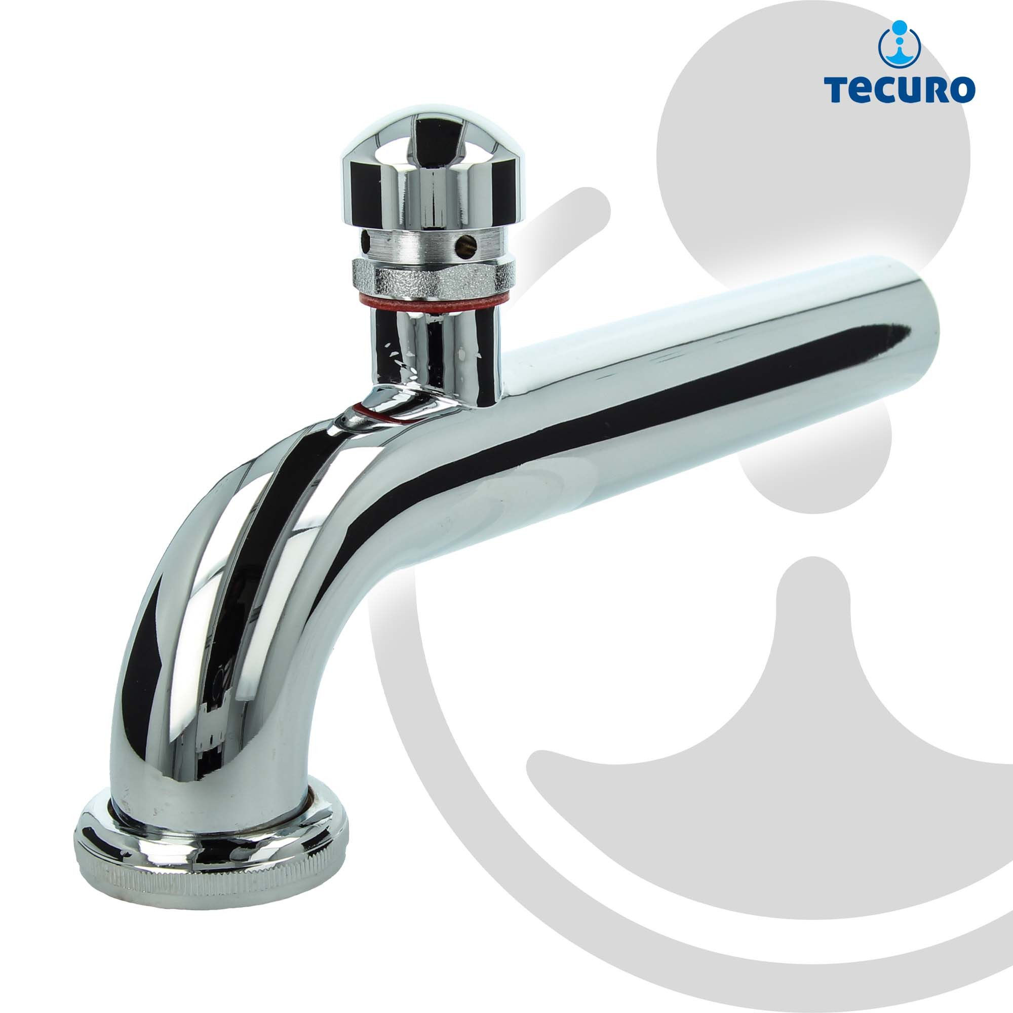 tecuro Siphon Abgangsbogen 90° mit Rohrbelüfter für Siphon Geruchsverschluss – Bild 3 von 5