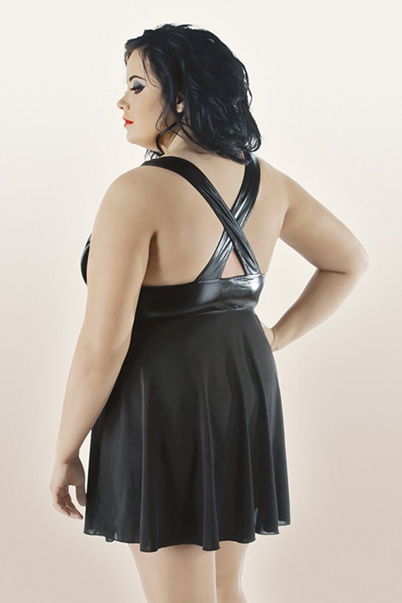 Andalea Babydollkleid Babydoll in schwarz - 42/44