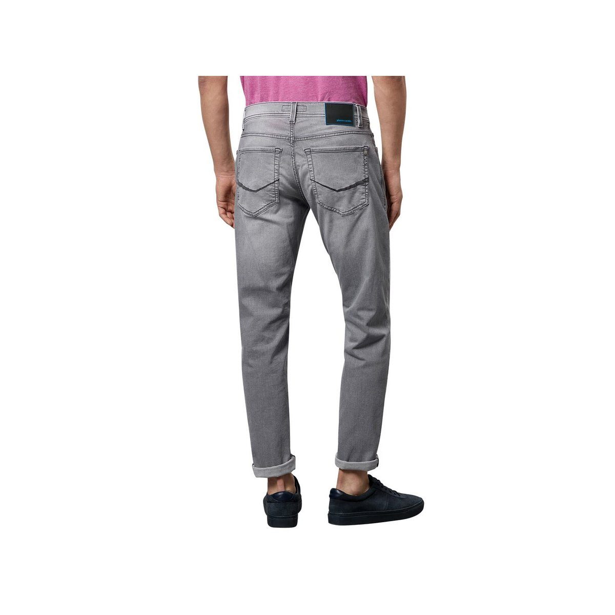 Pierre Cardin 5-Pocket-Jeans grau (1-tlg)