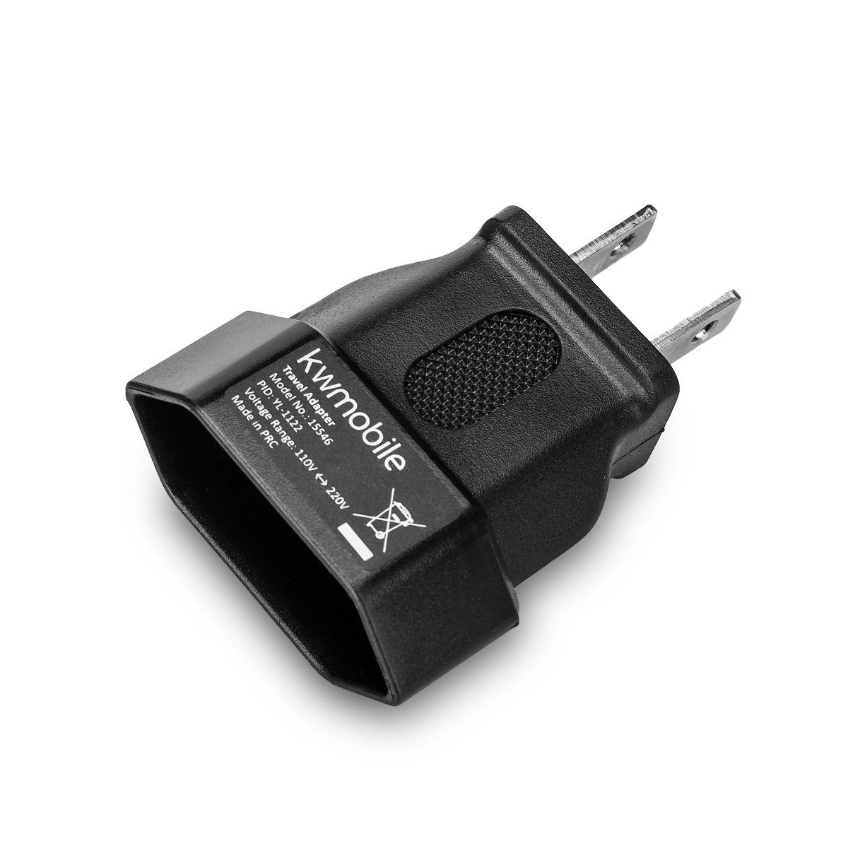 kwmobile 3x USA Adapter Steckdose Adapter USA Kanada Deutschland Stecker Kanada Adapter, 6.00 cm, EU to US Mexico Steckdosenadapter Reisestecker Netzadapter