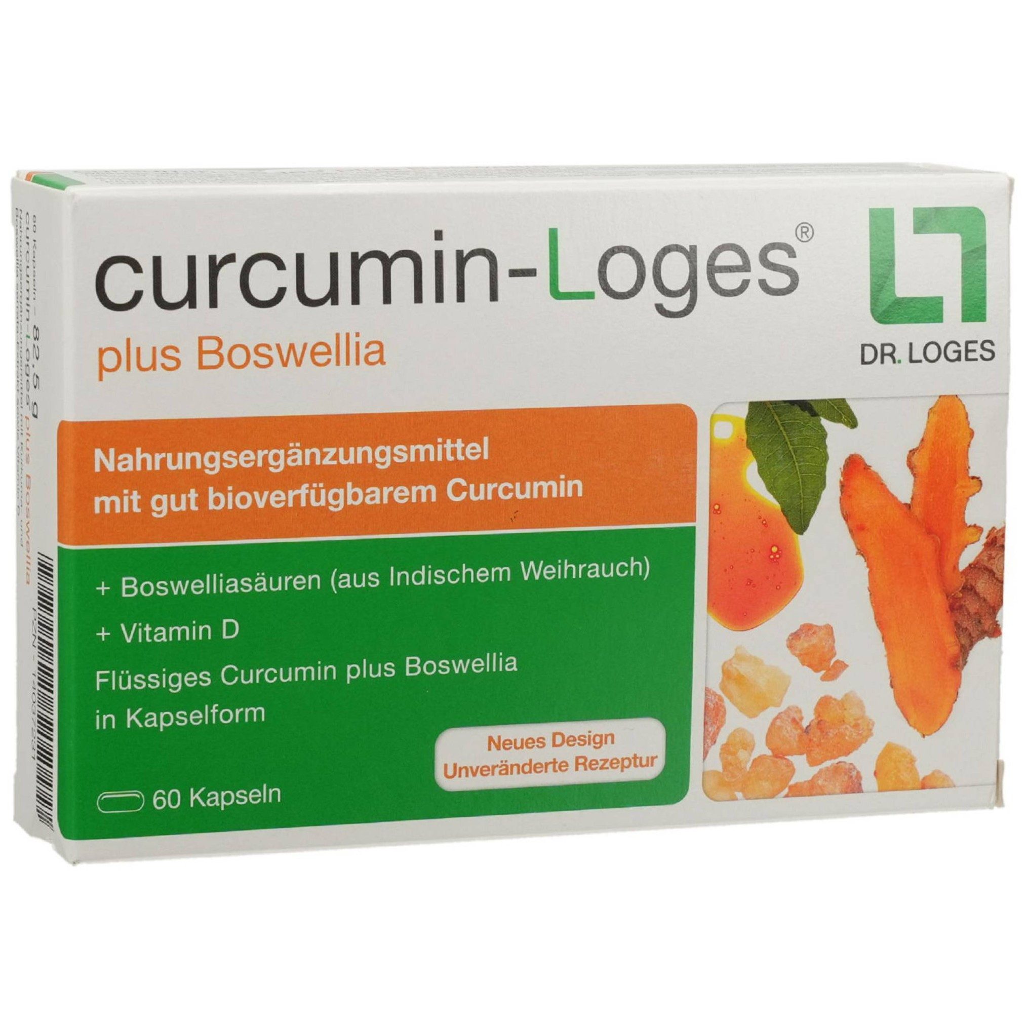 Dr. Loges + Co. GmbH CURCUMIN-LOGES plus Boswellia Kapseln Kapsel