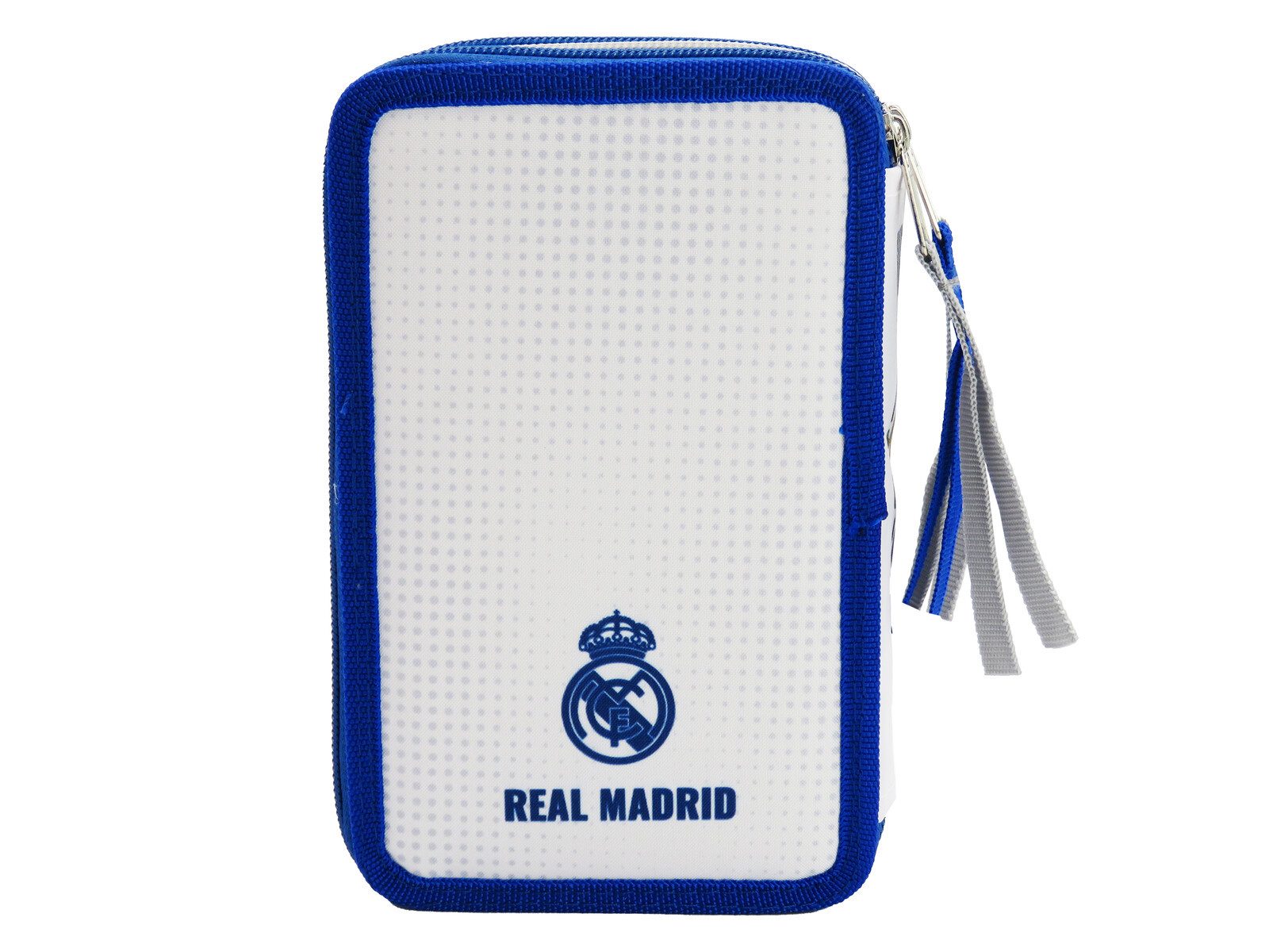 Real Madrid Federmäppchen gefüllt 3 Fächer Schreibwaren Set Schule Zuhause, (Packung, 39-tlg) – Bild 4 von 5