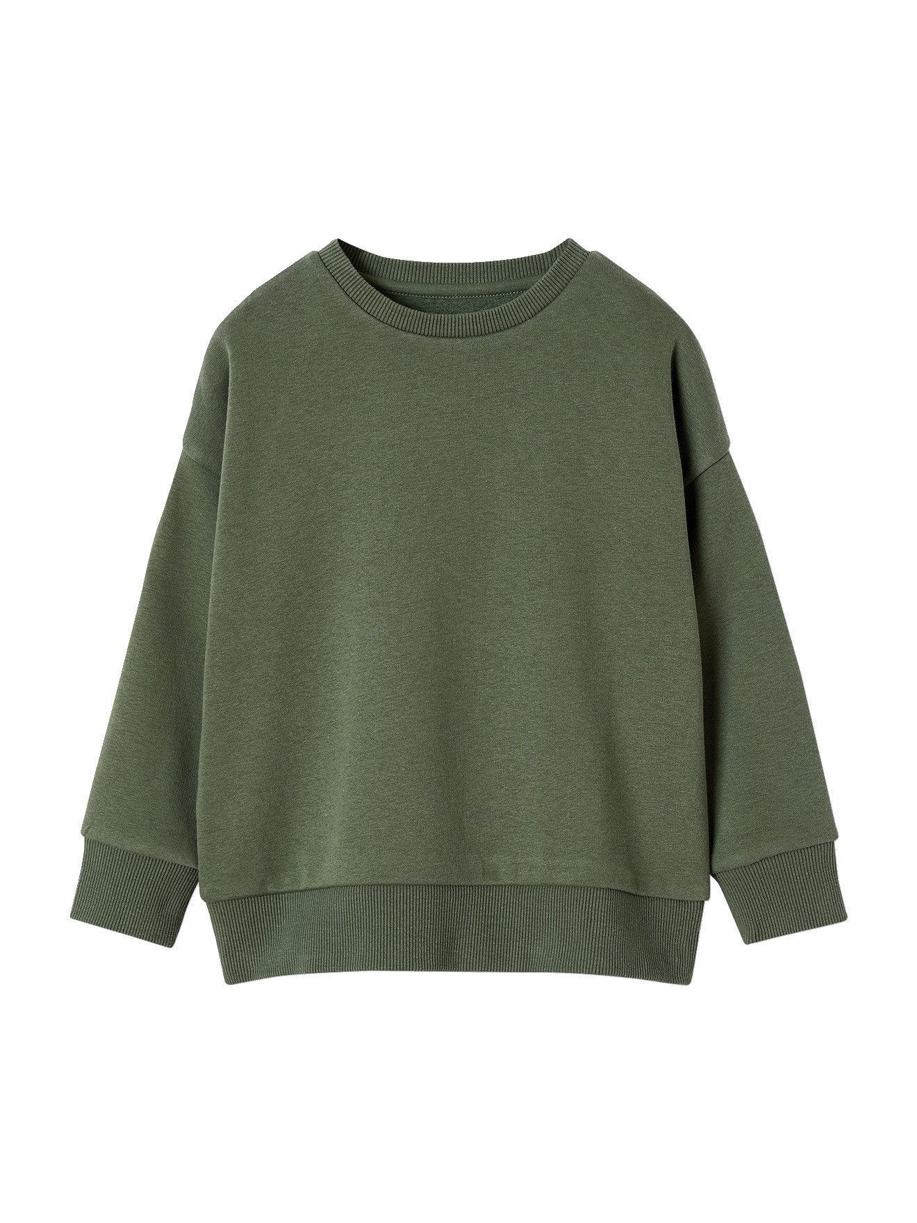 vertbaudet Fleecepullover Jungen Sweatshirts Uni BASIC 2er-Pack