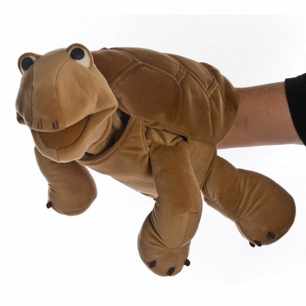 Living Puppets Handpuppe Living Puppets® Handpuppe Sammy die Schildkröte W123 (Packung), Sehr gut geeignet um Geschichten zu erzählen