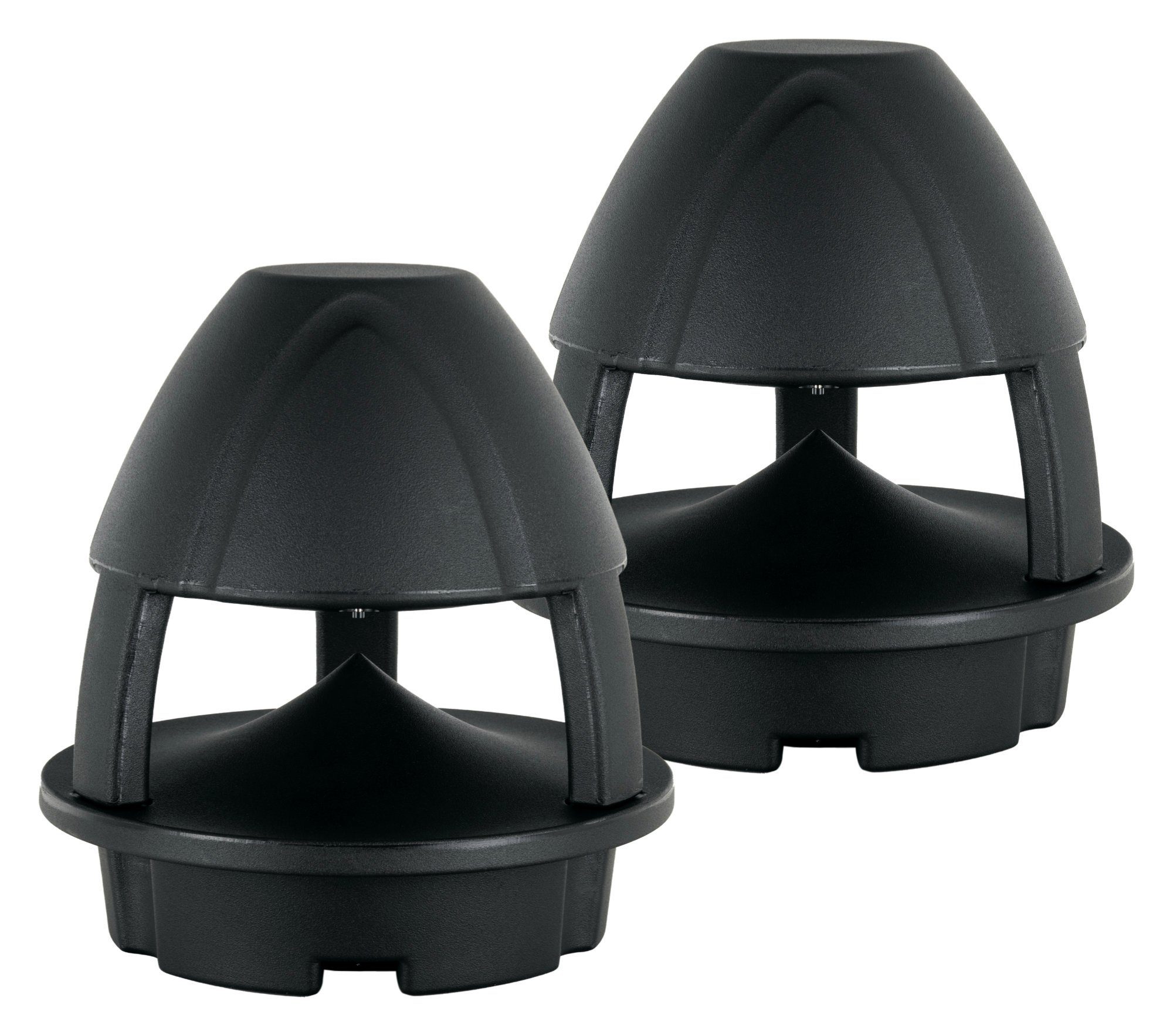 McGrey WPL-660 BT 360° Aktiver 2-Wege Garten-Lautsprecher Außenlautsprecher (Bluetooth, 60 W, Allwetter-Lautsprecher Wasser- und UV-resistent) Schwarz