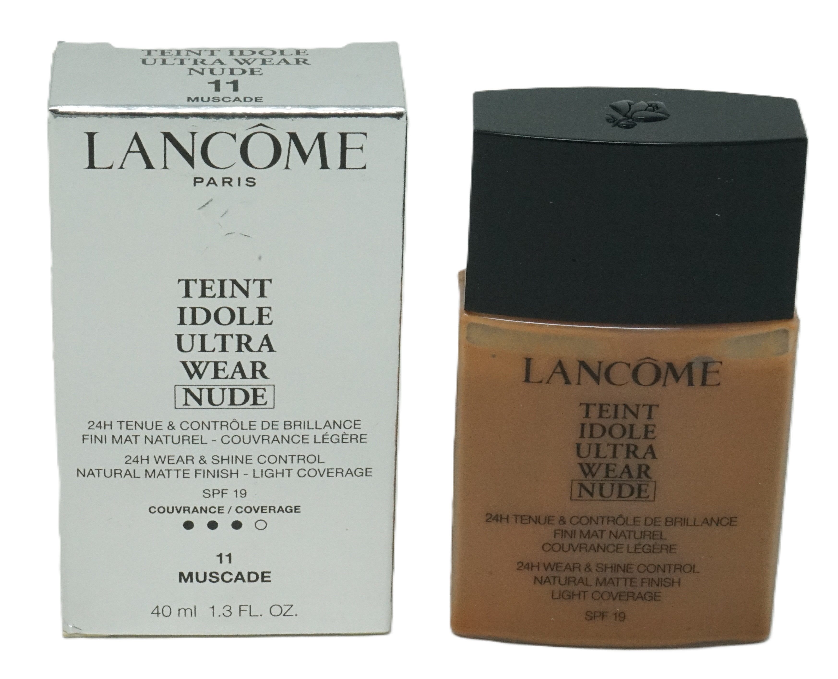Foundation Lancome Teint Idole Ultra Wear Nude Foundation SPF19 40ml 11 Muscade