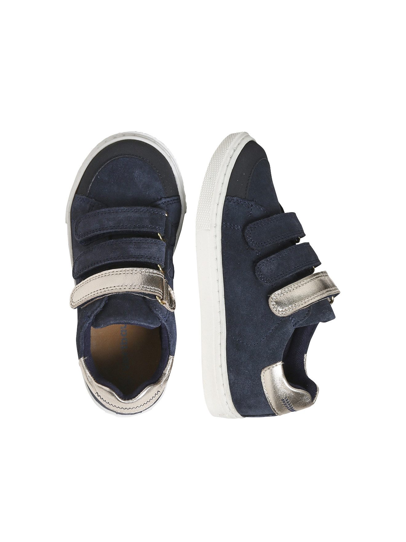 Mädchen Klett-Sneakers Sneaker