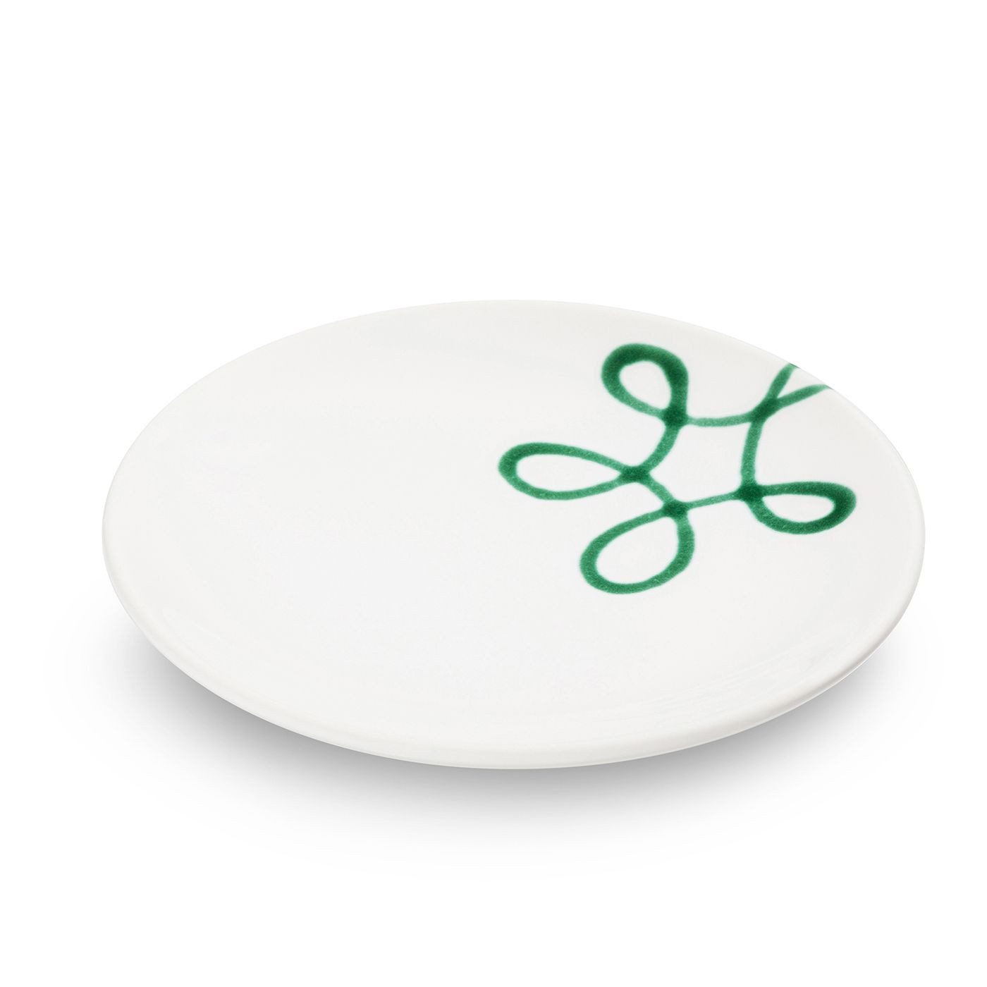 Gmundner Keramik Ersatzscherkopf Gmundner Keramik Pur Geflammt Grün Unterteller Cup (15cm)