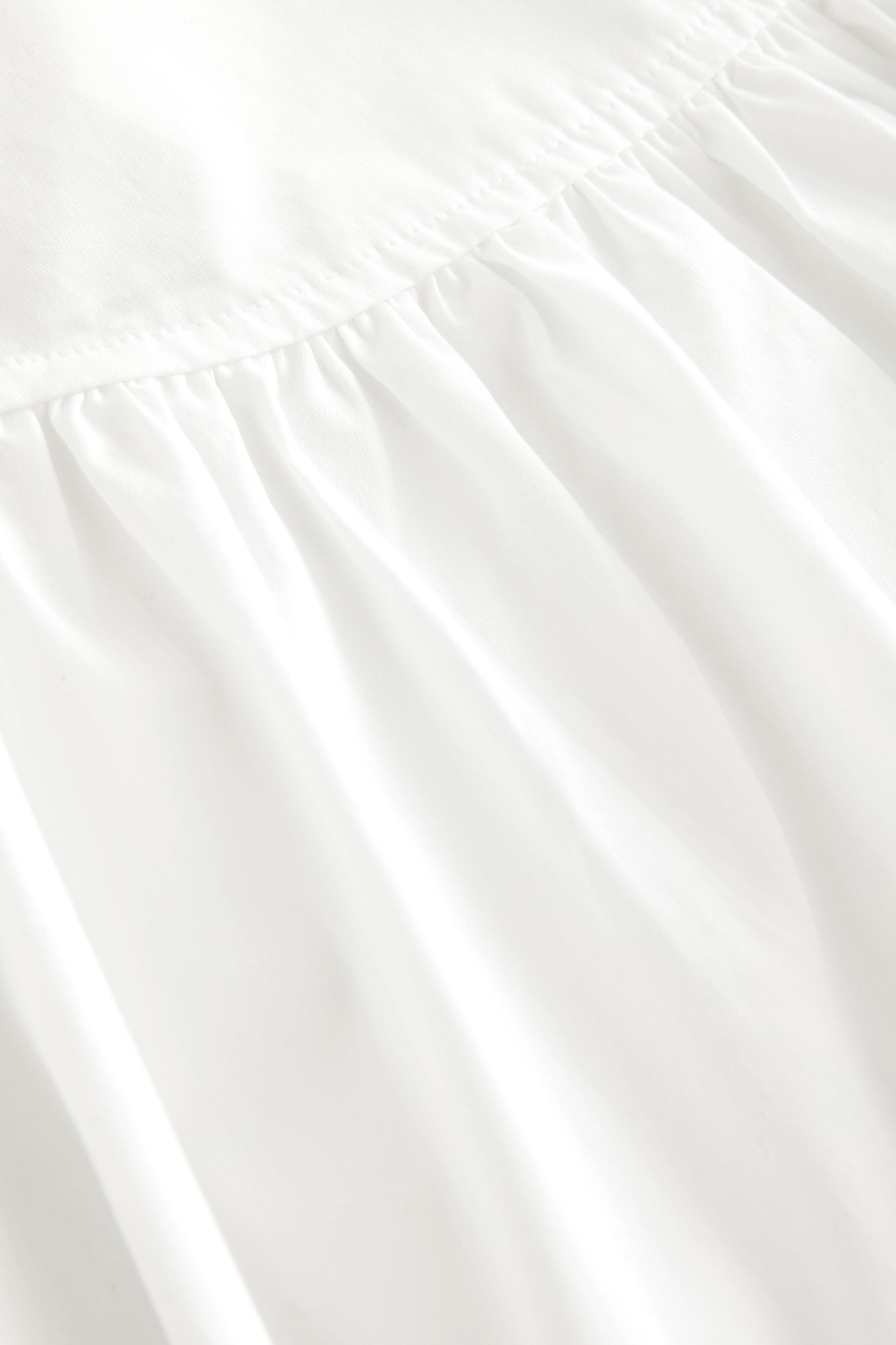Next Midirock Midirock mit tiefer Taille aus Baumwollpopeline (1-tlg)