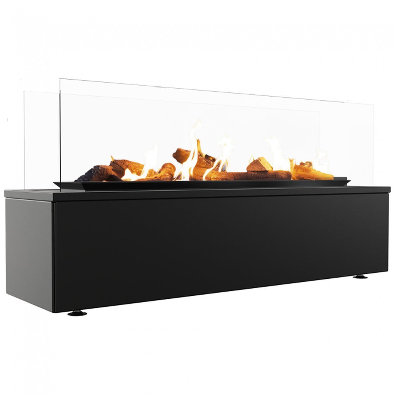 Kratki Echtfeuer-Dekokamin KRATKI GASHEIZGERÄT PATIO HORIZONTAL (1-St)