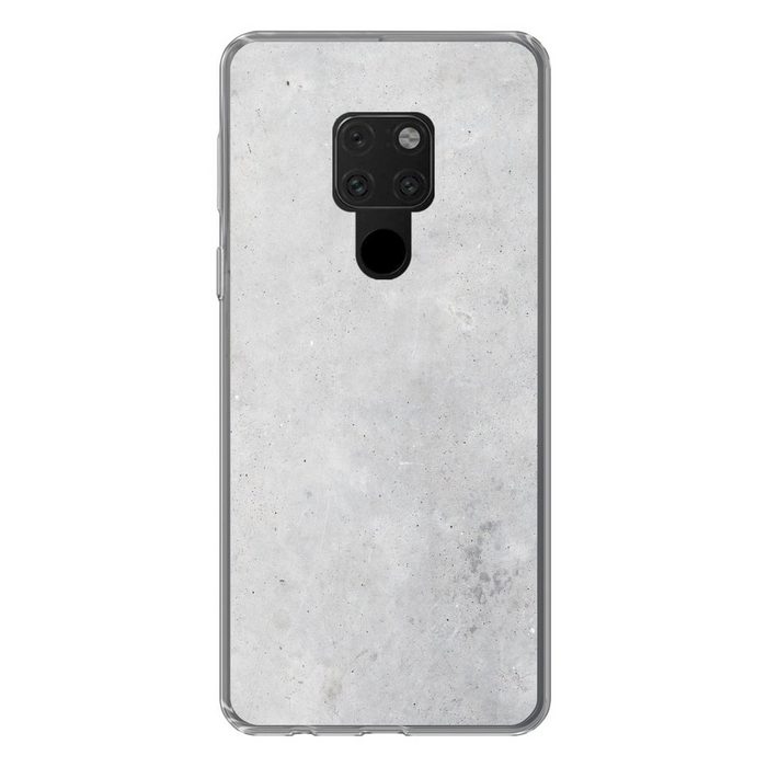 MuchoWow Handyhülle Verwitterung - Beton - Bauwerke - Vintage - Industriell - Grau Phone Case Handyhülle Huawei Mate 20 Silikon Schutzhülle
