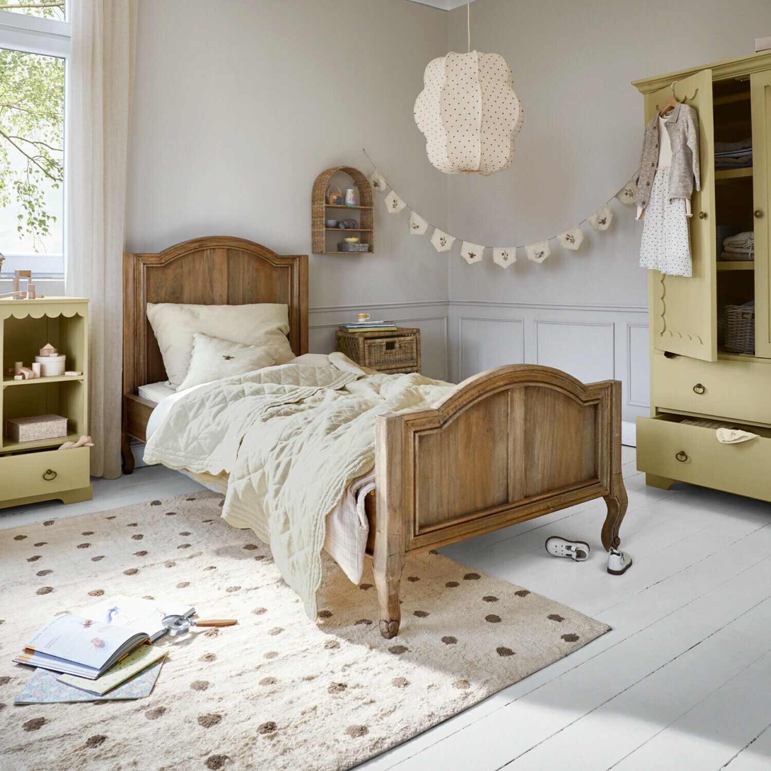Mirabeau Kinderbett Einzelbett Rêverine braun