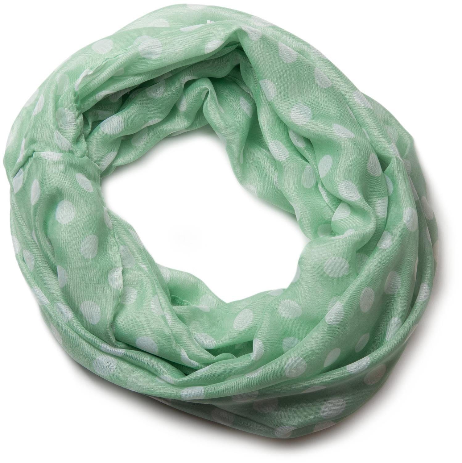 styleBREAKER Loop Loop mit Punkte Muster, (1-St) günstig online kaufen