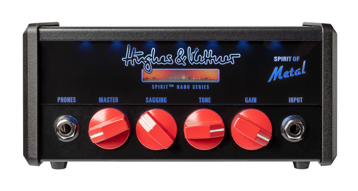 E-Gitarre Hughes & Kettner Black Spirit Nano Head Metal