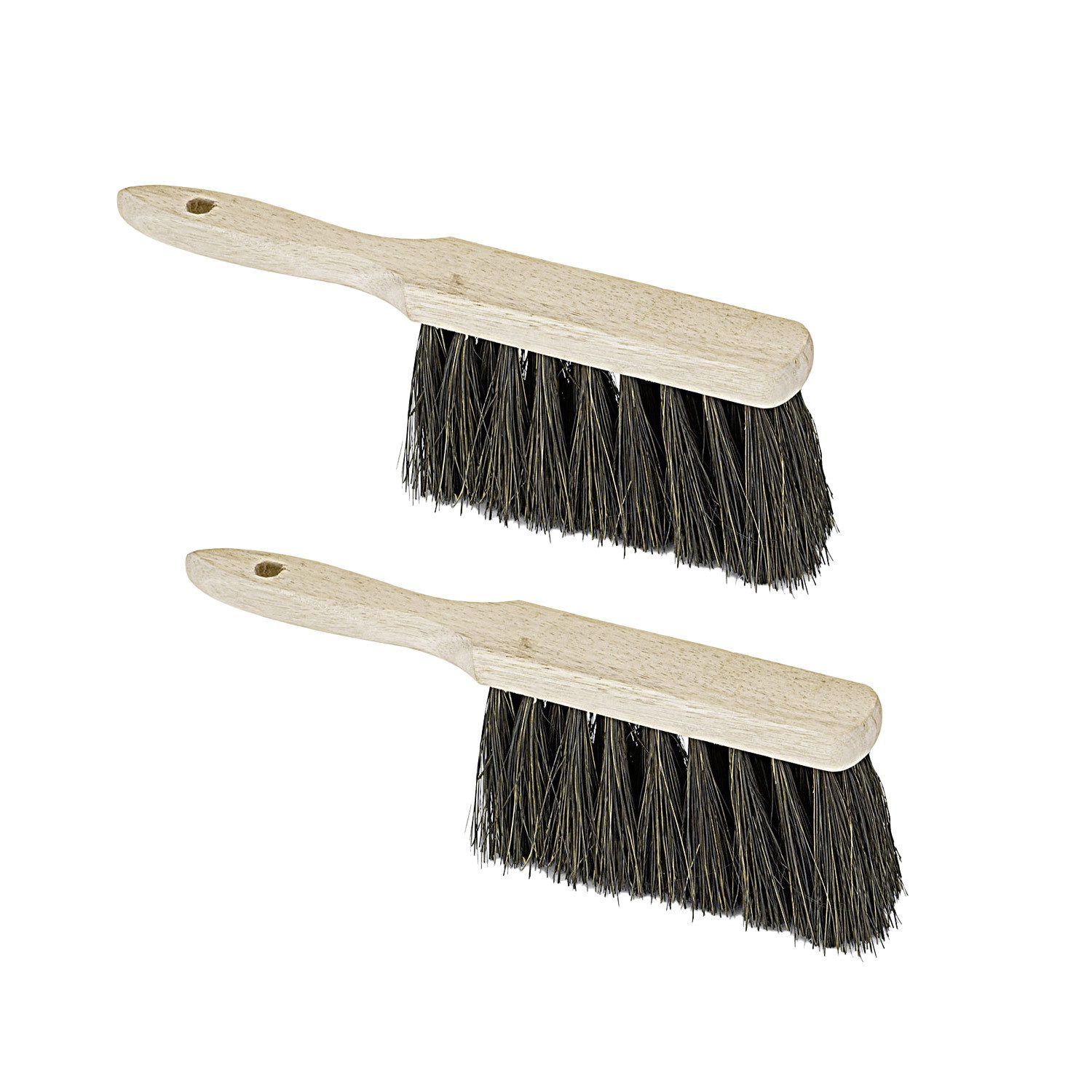 Kehrgarnitur 2er Set Industriehandfeger Arenga 28 cm