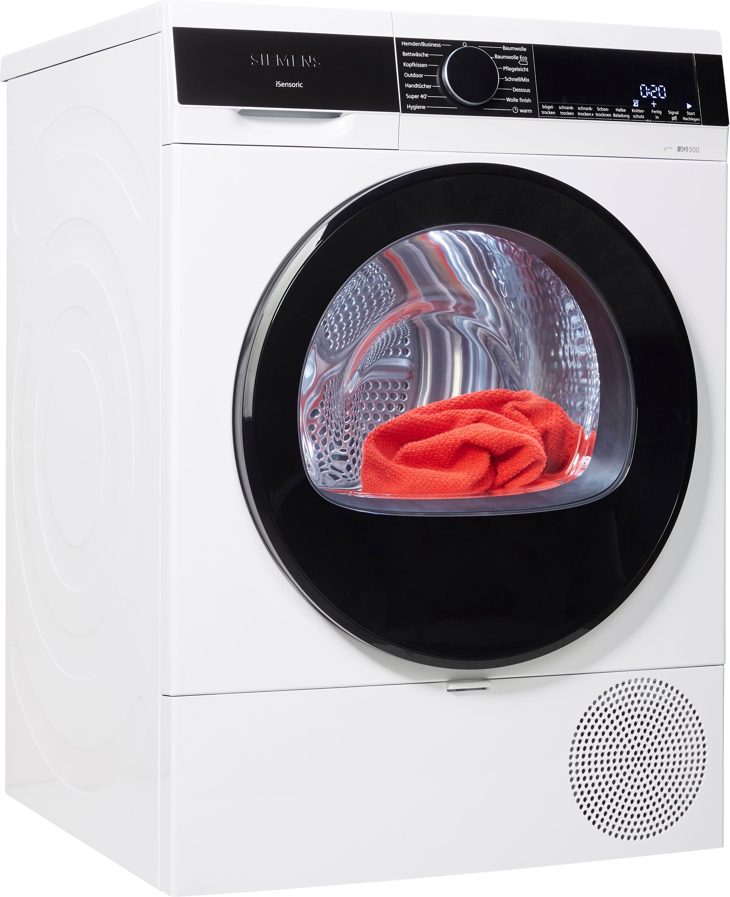 SIEMENS Wärmepumpentrockner WQ33G2D00, easyClean-Filter - so einfach sauber zu halten