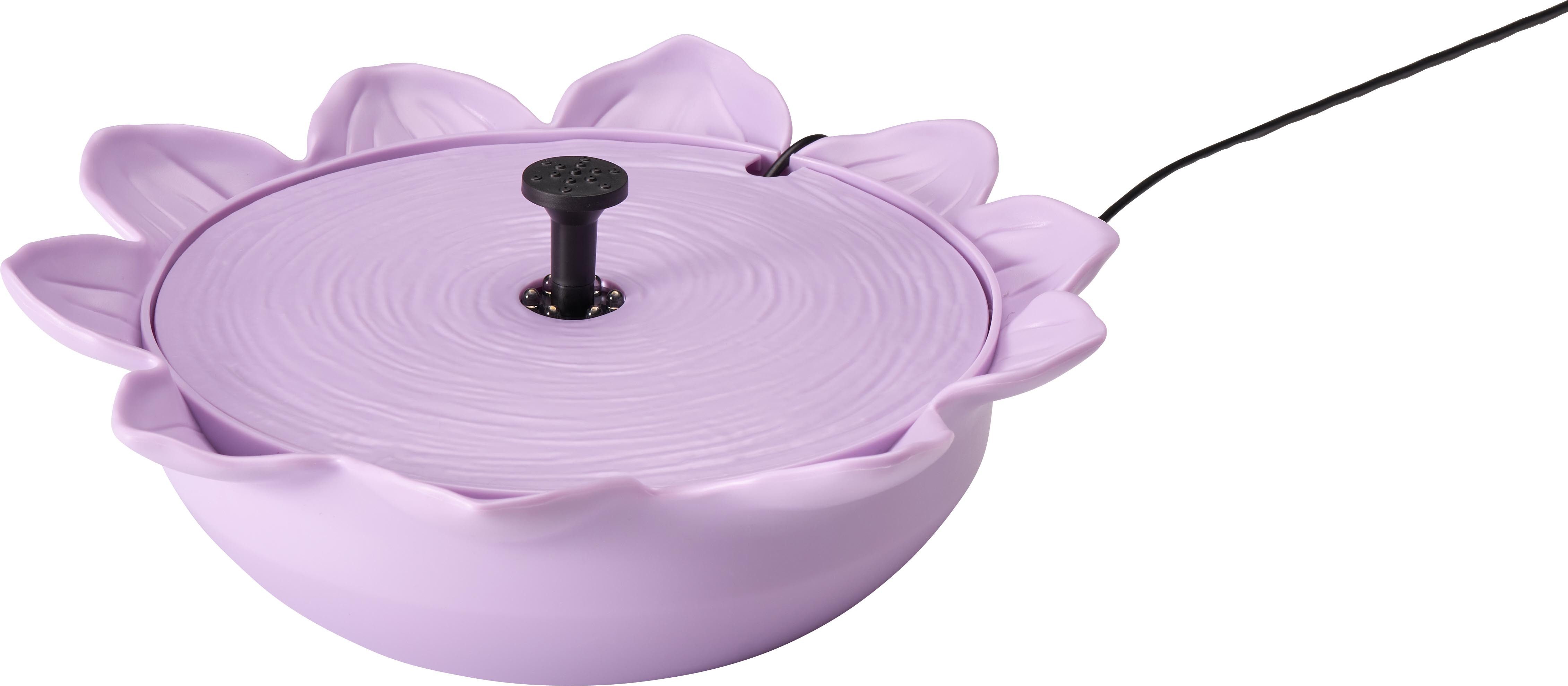 Northpoint Gartenbrunnen Solargartenbrunnen mit LED für Außenbereich