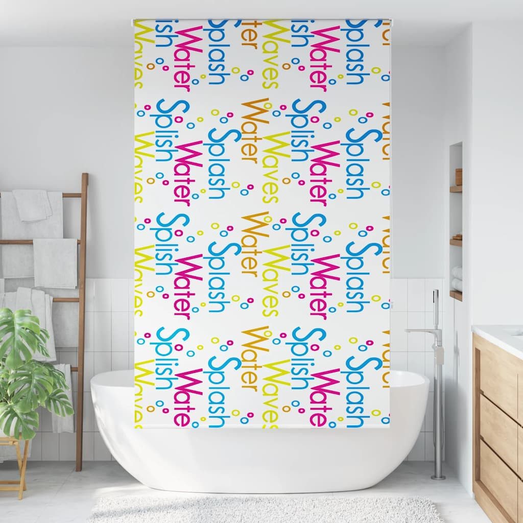 vidaXL Duschrollo, Duschrollo 140x240 cm Stoffbreite günstig online kaufen