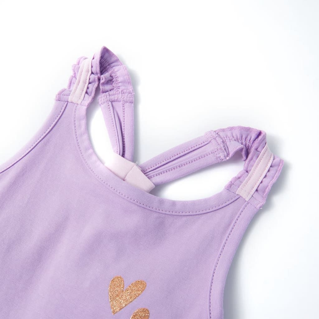 vidaXL Tanktop Kinder-Tanktop Lila 116