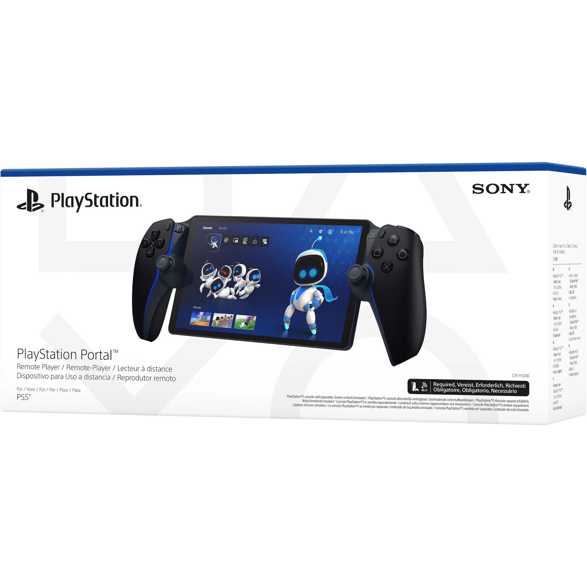Playstation Portal Remote-Player Zubehör für PS5 Konsole, Playstation 5 Konsole erforderlich
