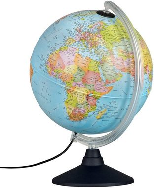 Idena Globus Leuchtglobus - für Kinder mit 2 Kartenbildern - politisch & Sterne