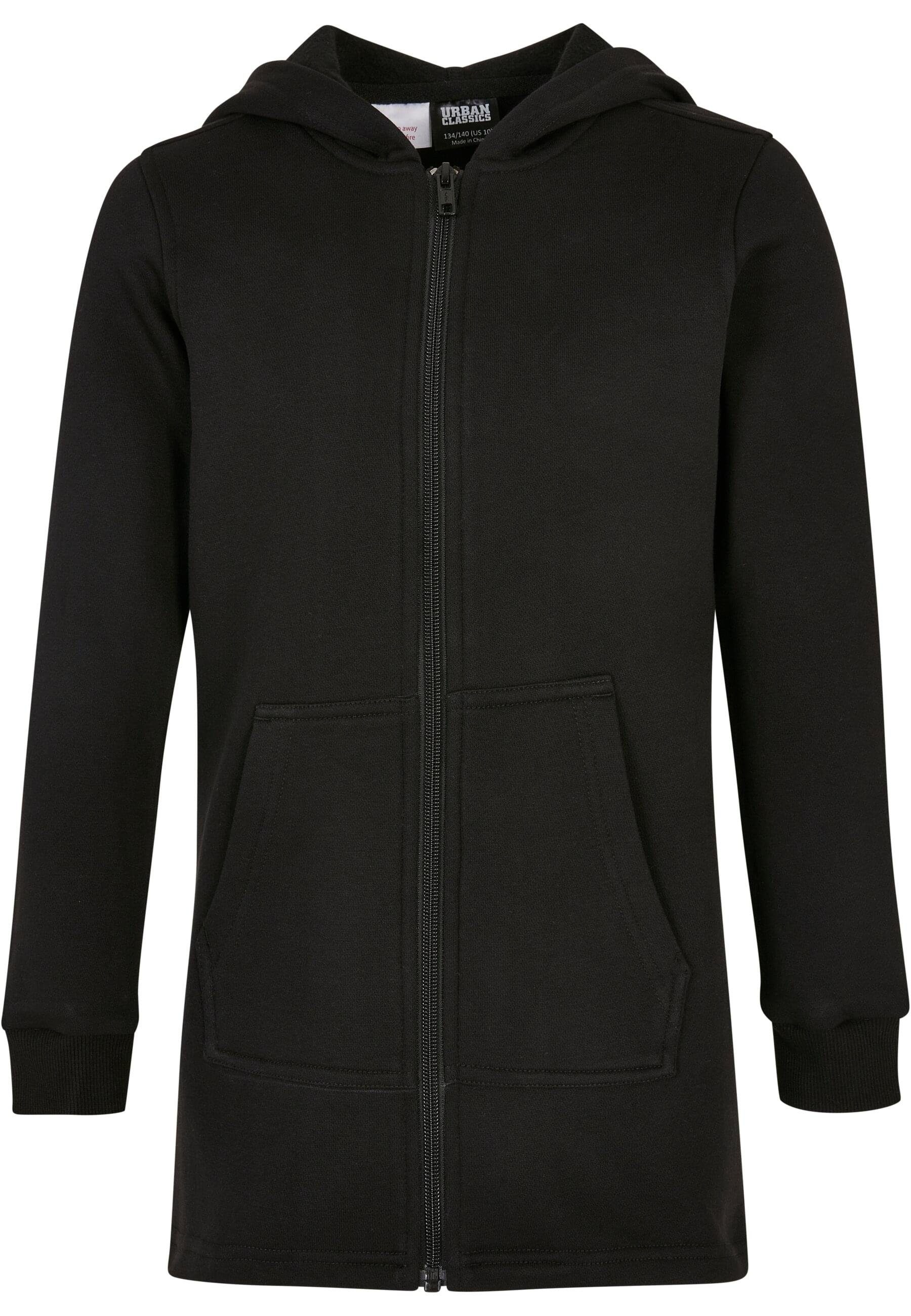 Girls Parka Damen URBAN CLASSICS Sweat Parka black (1-St)