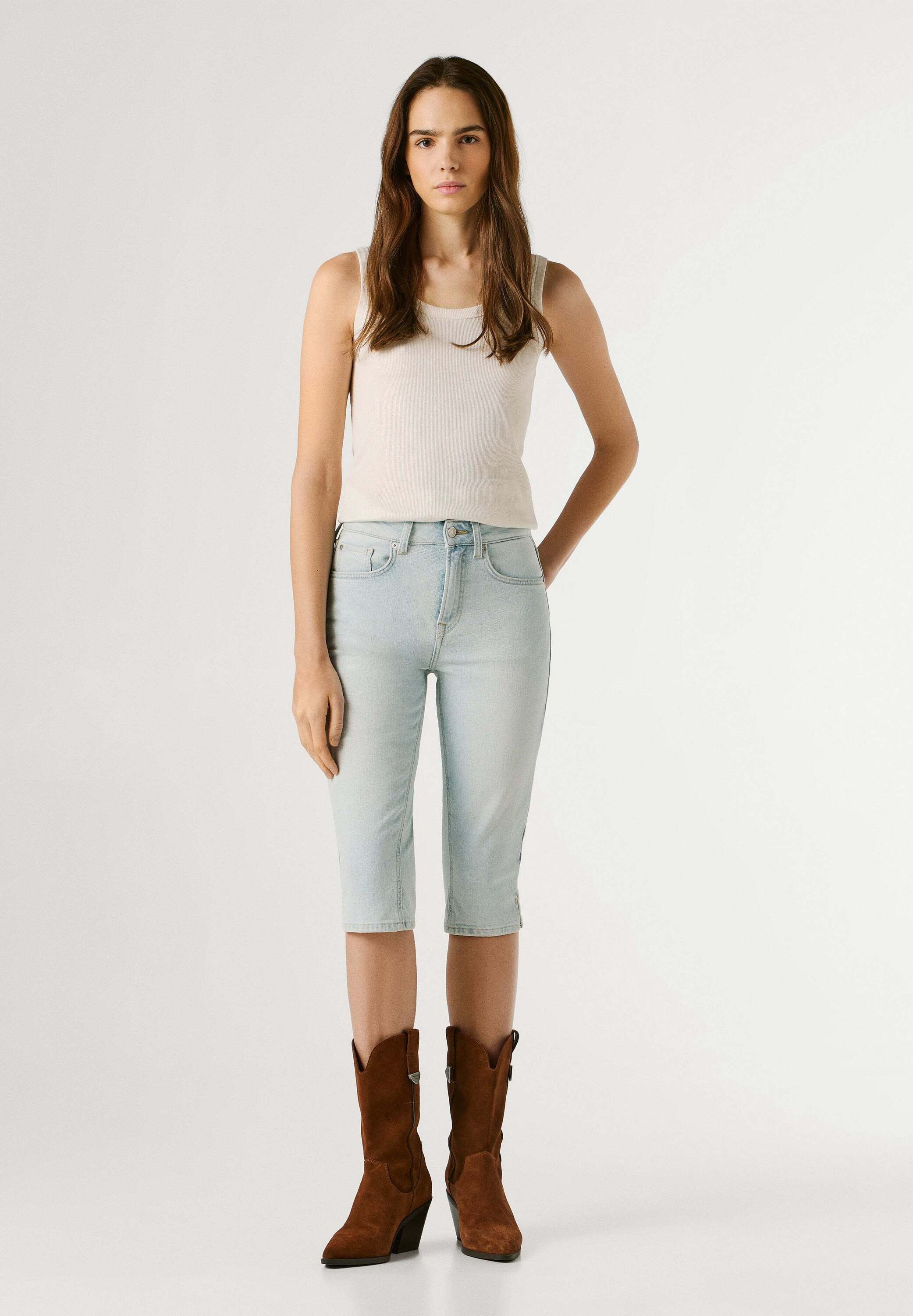 Pepe Jeans Shorts denim shorts CROP HW MARY