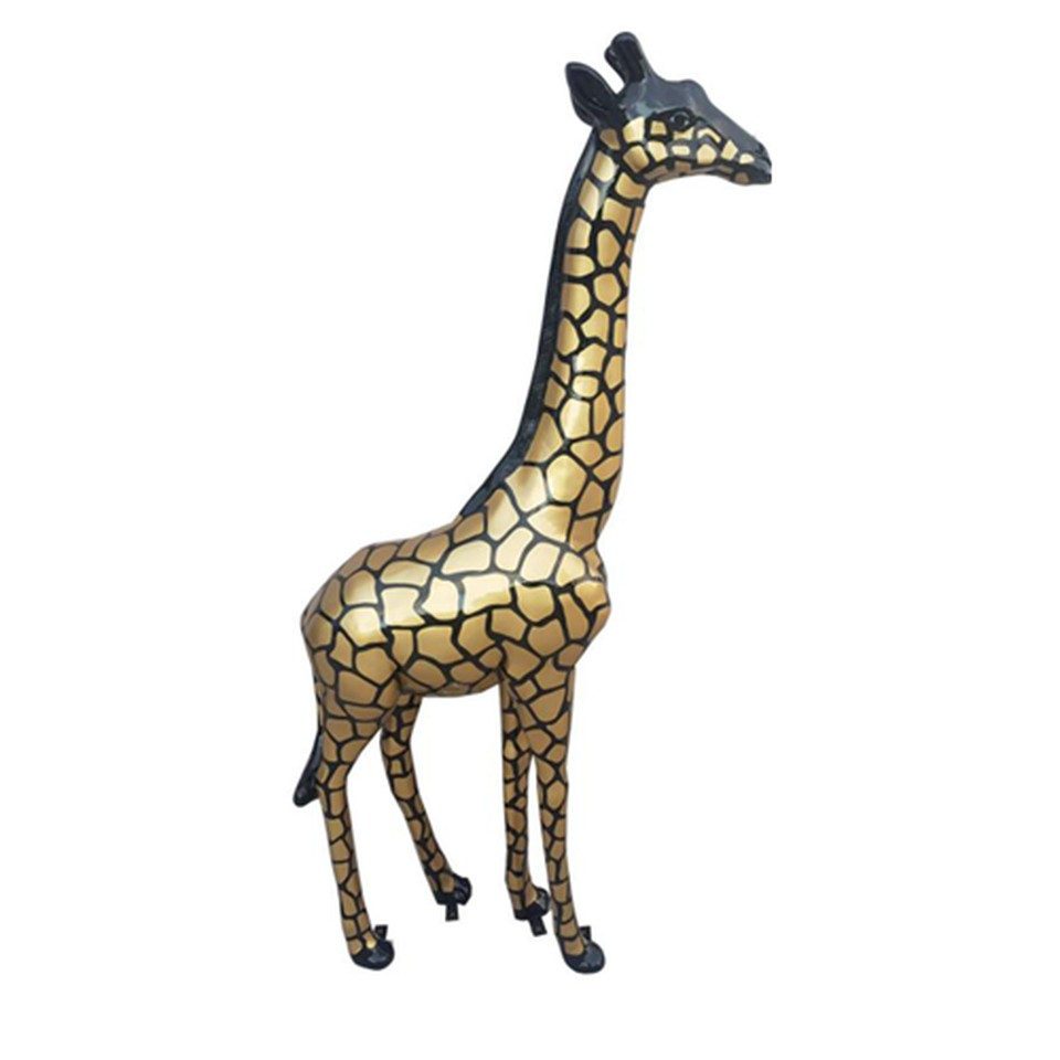 Xlmoebel Dekofigur Moderne Giraffe Skulptur Dekorative Figur Kunststoff Statue 205 cm, Made in Europa