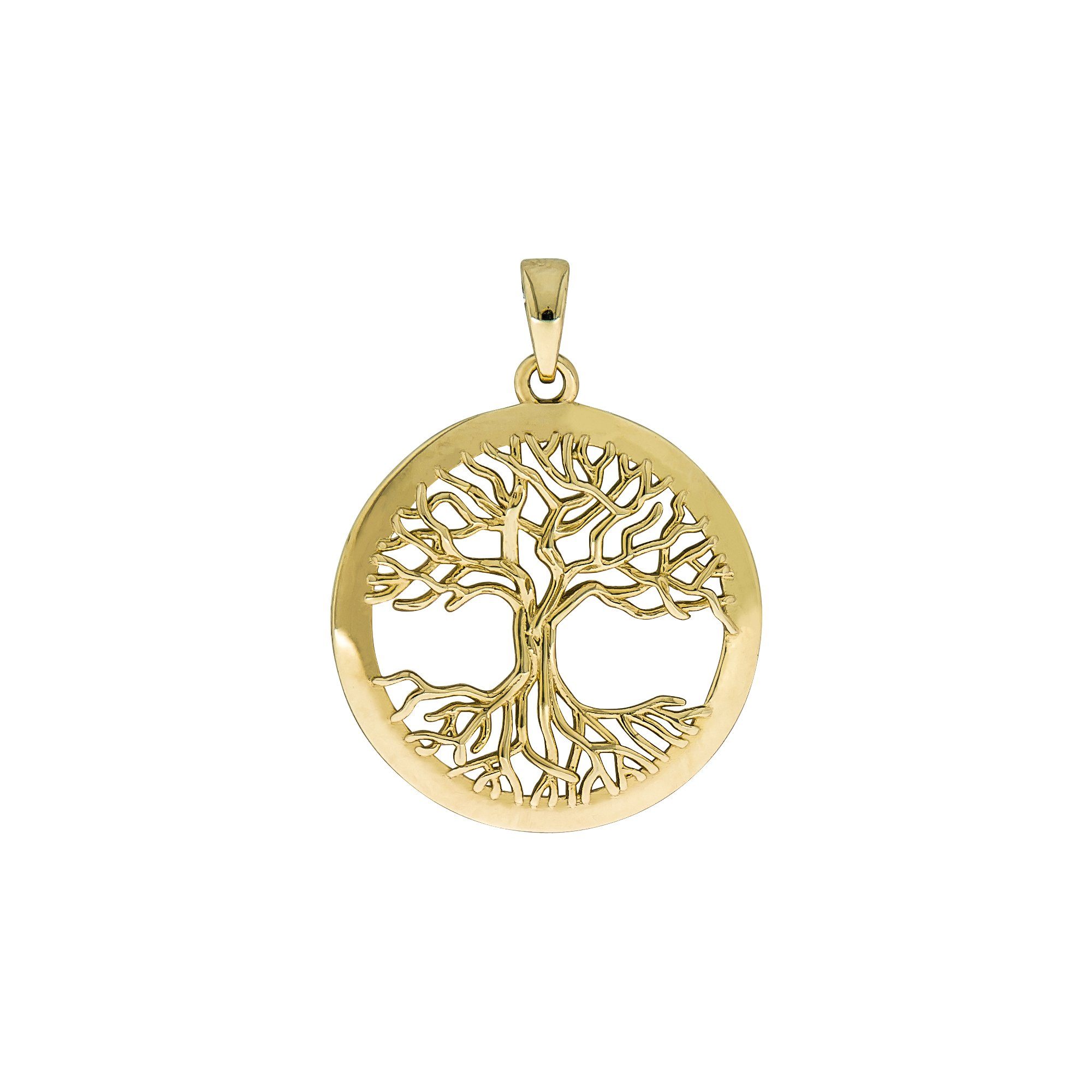 Vivance Kettenanhänger 925/- Sterling Silber vergoldet günstig online kaufen