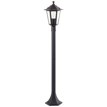 Brilliant Außen-Stehlampe Carleen, Carleen Außenstandleuchte 100cm schwarz 1x A60, E27, 60W, geeignet f