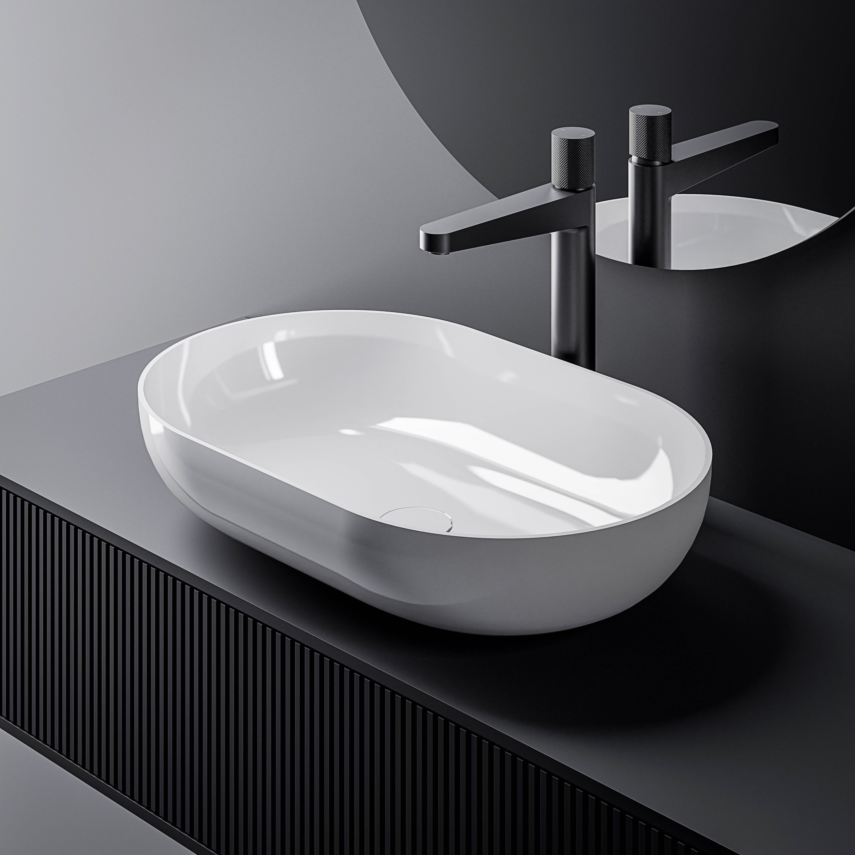 Bernstein Aufsatzwaschbecken O-540 (ideal für Gäste-WC's, günstig online kaufen