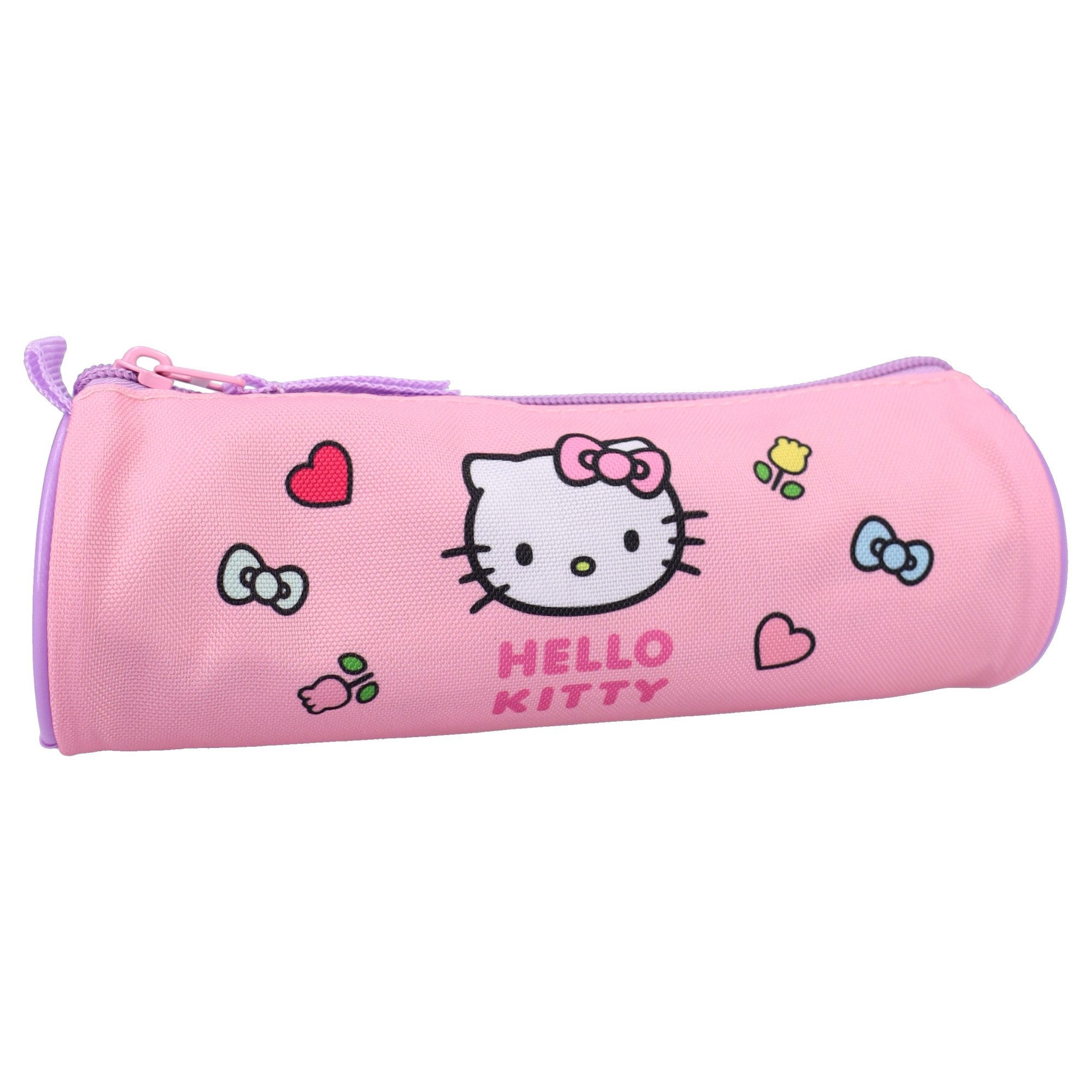 Hello Kitty Federmäppchen Stiftemäppchen Sweet Charm rosa mit Reißverschluss