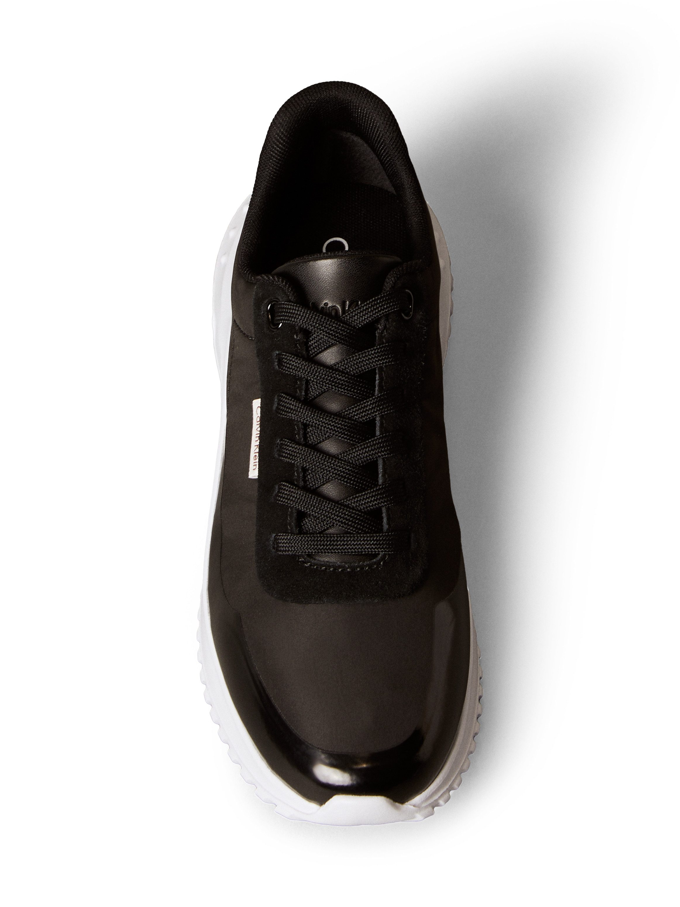 Calvin Klein Jeans EVA RUNNER LACE UP MAT MIX Sneaker Halbschuh, Freizeitschuh, Schnürschuh mit leichter Profilsohle – Bild 4 von 5