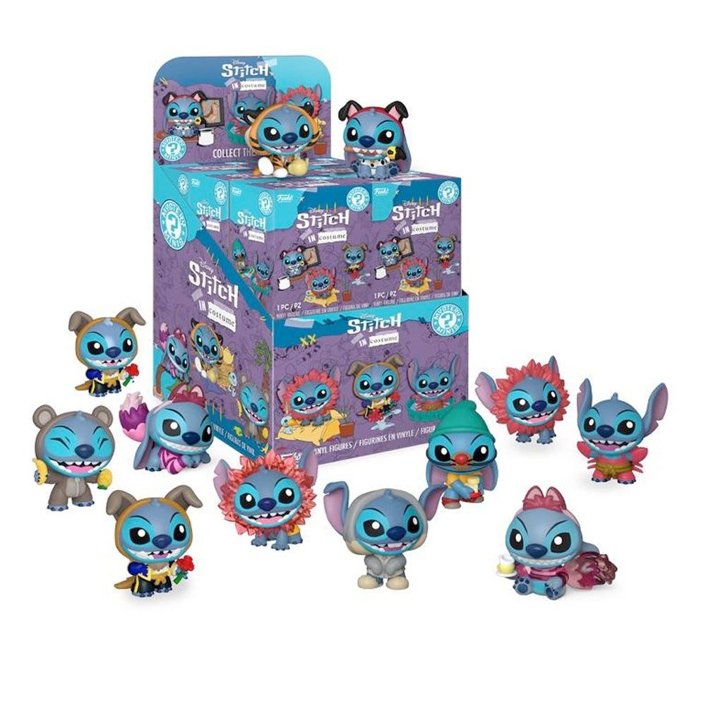 Stitch Sammelfigur Funko POP Mystery Mini! Disney Stitch im Kostüm Blindbox, 9 cm