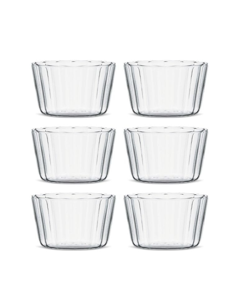 EKA Snackschale Stripe, Borosilikatglas, (6-tlg)
